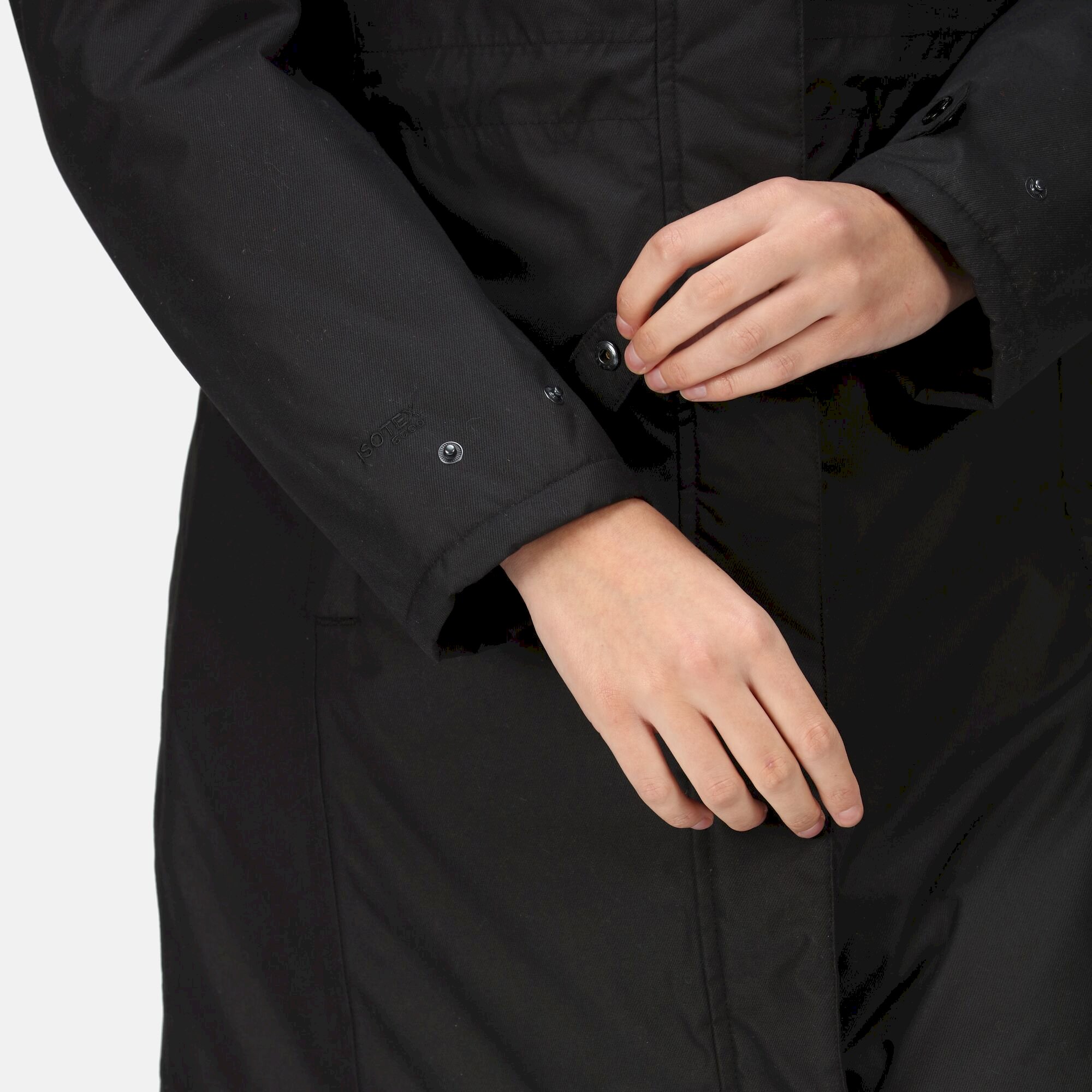 Women's Renata Fur Collar Parka | Black