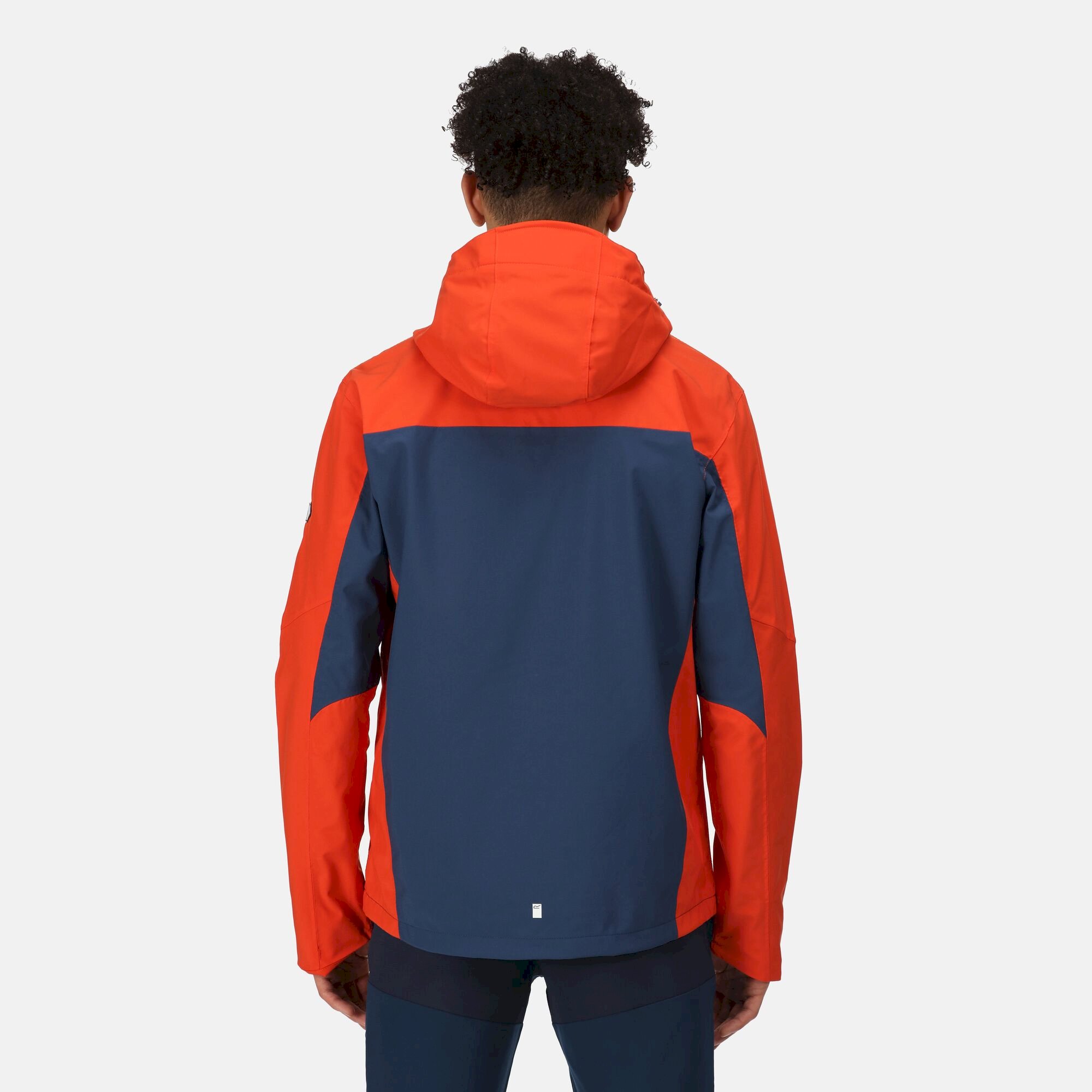 Men's Birchdale Waterproof Jacket | Admiral Blue Rusty Orange