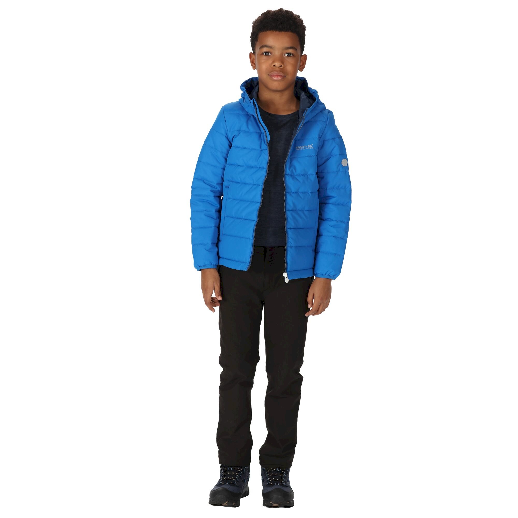 Kids' Helfa Insulated Hooded Jacket | Skydiver Blue