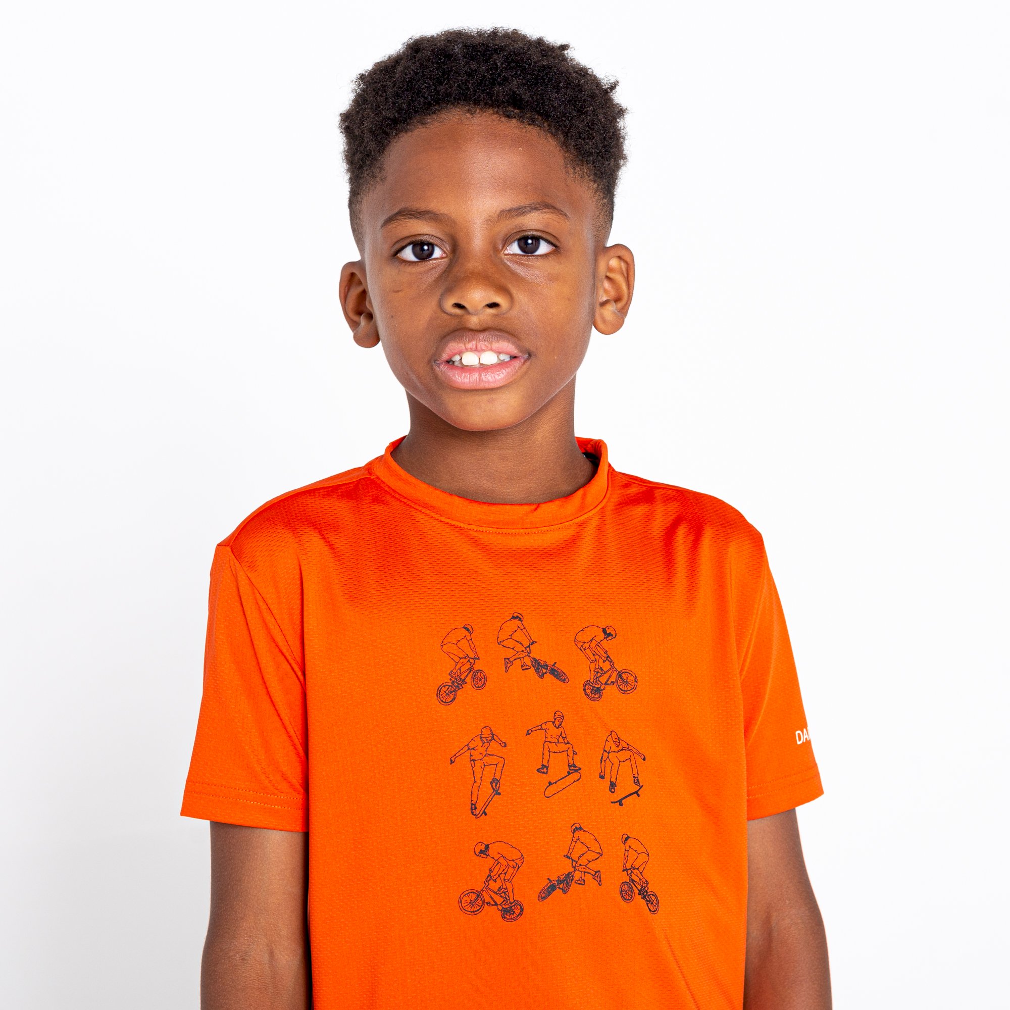 Dare 2b - Kids' Rightful Recycled Graphic Tee | Burnt Salmon