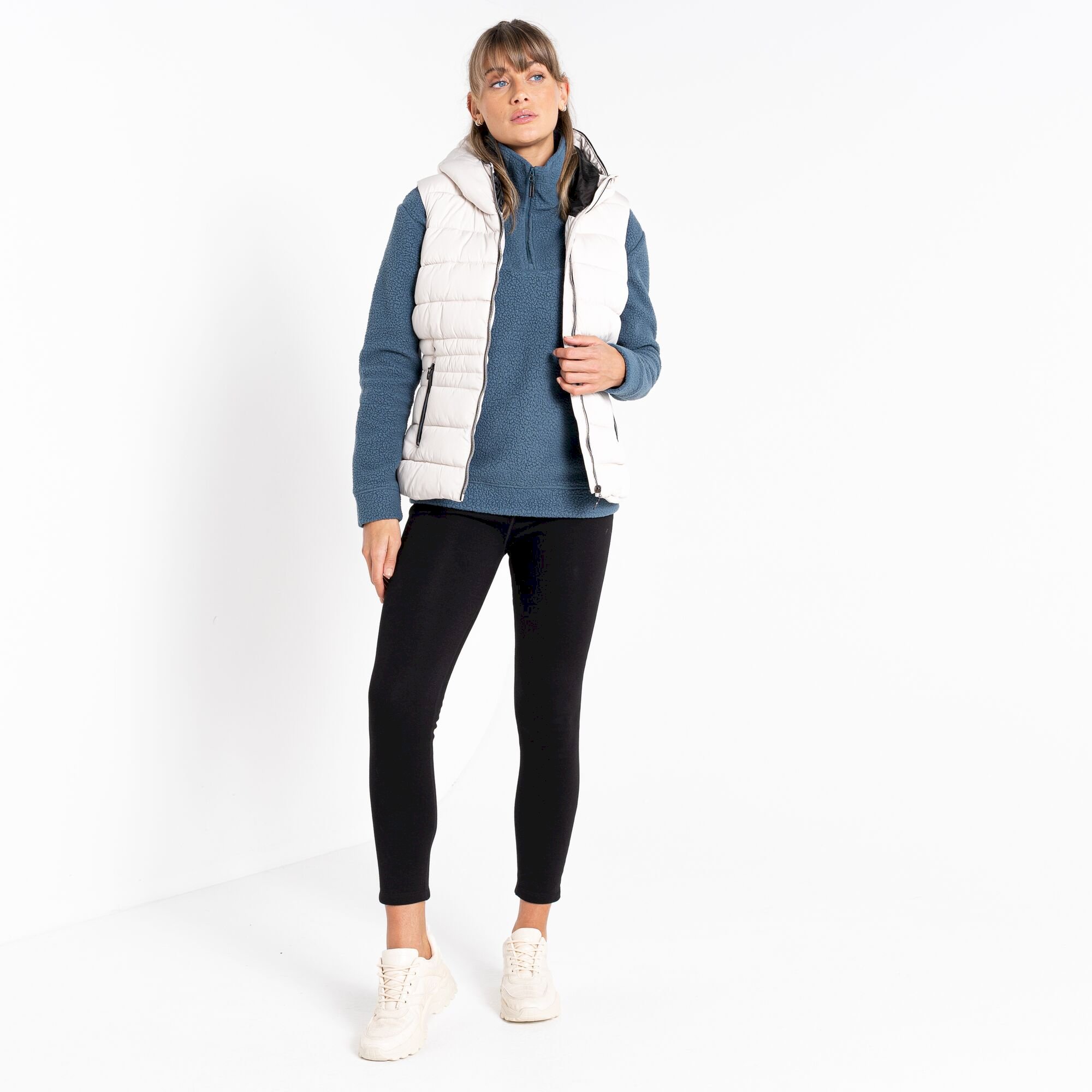 Dare 2b - Women's Reputable Padded Gilet | Barley White