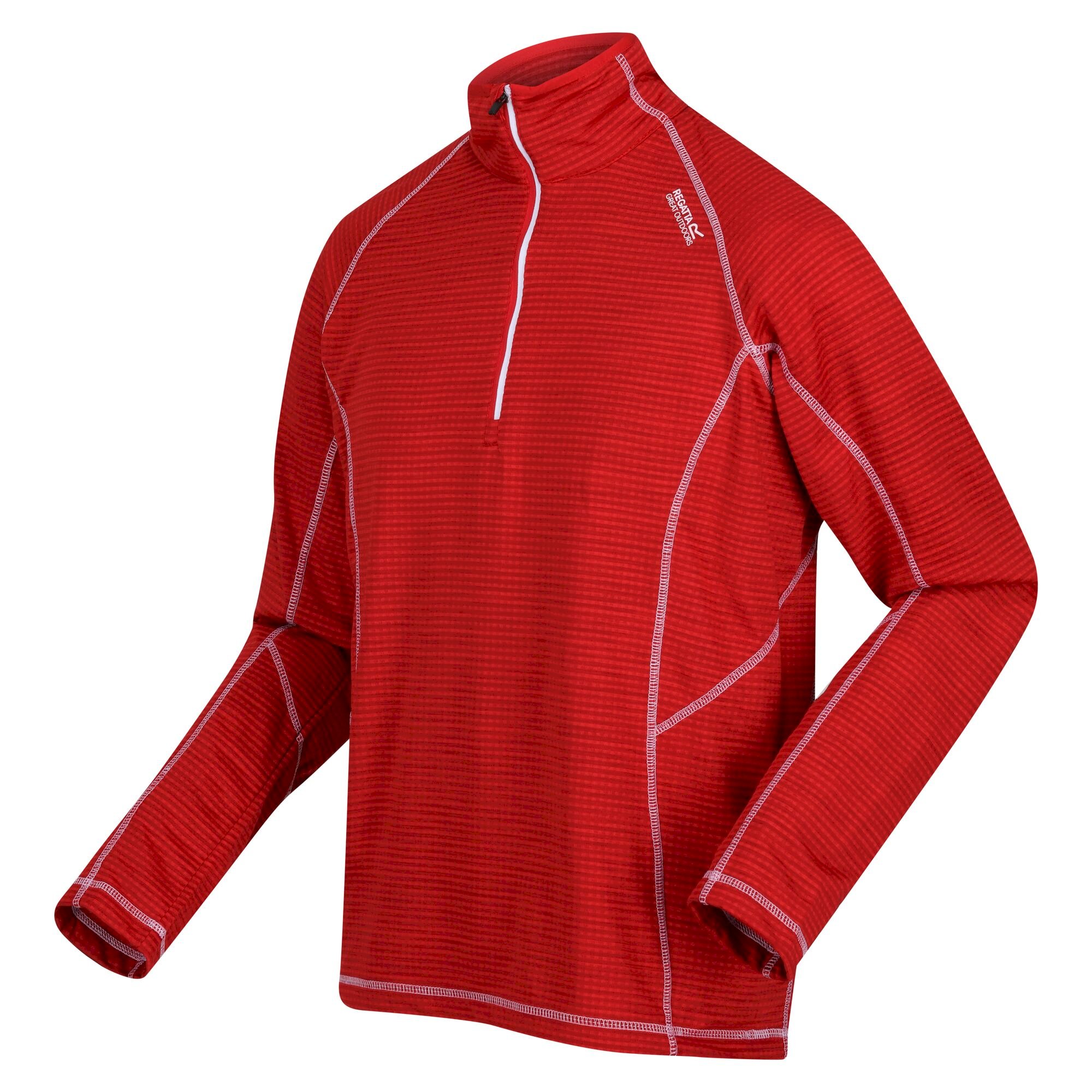 Men's Yonder Half Zip Top | Chinese Red