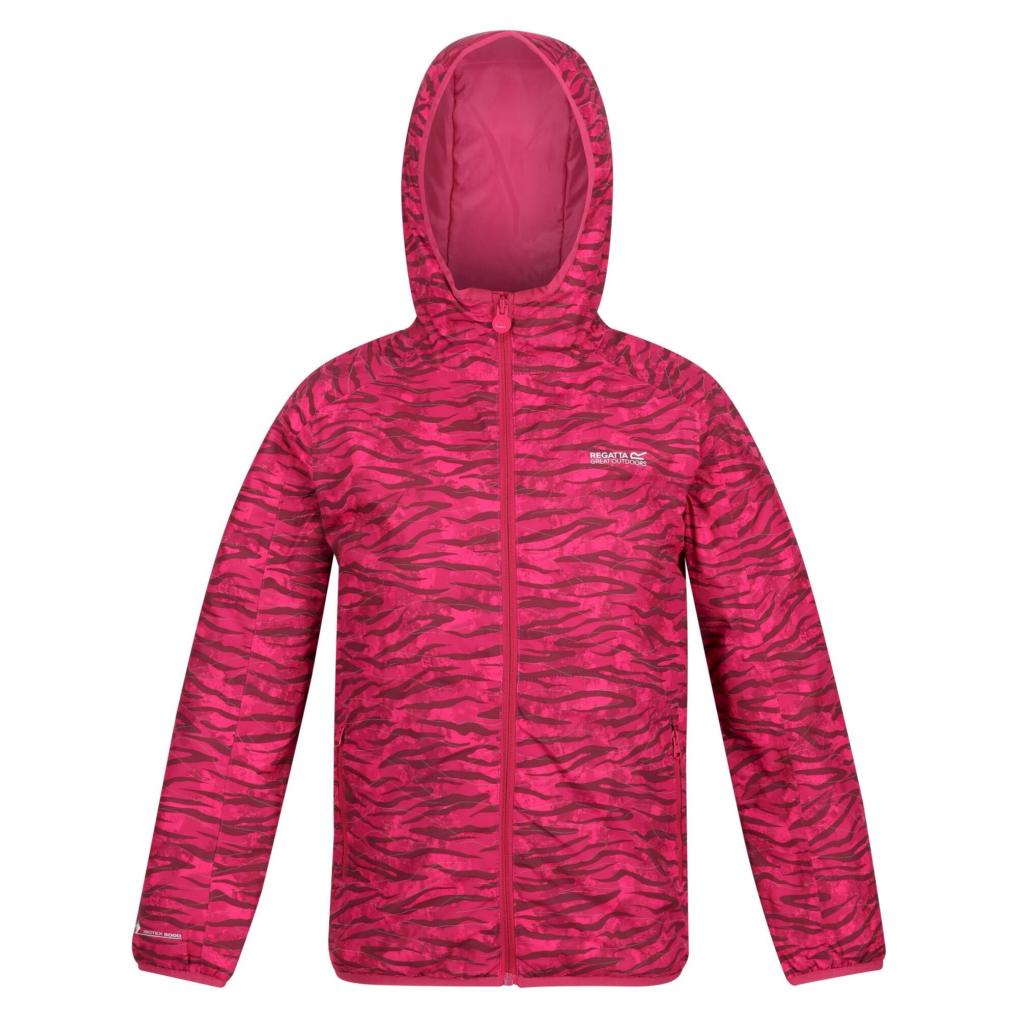 Kids' Volcanics VI Waterproof Jacket | Berry Pink Print