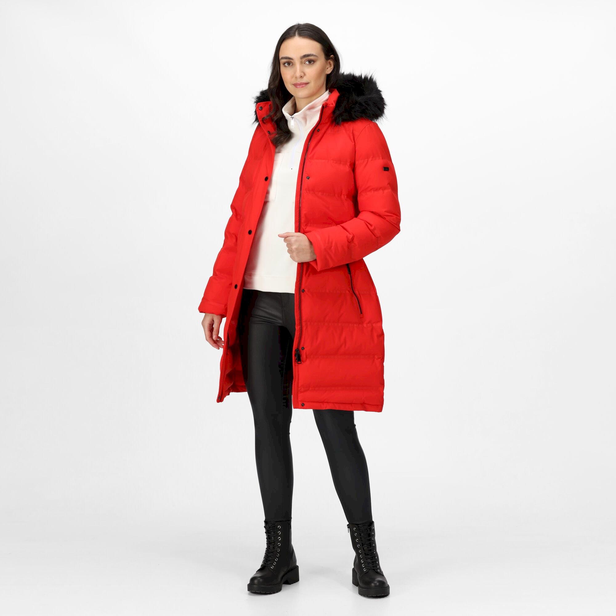 Women's Daleyza Thermal Parka Jacket | Code Red