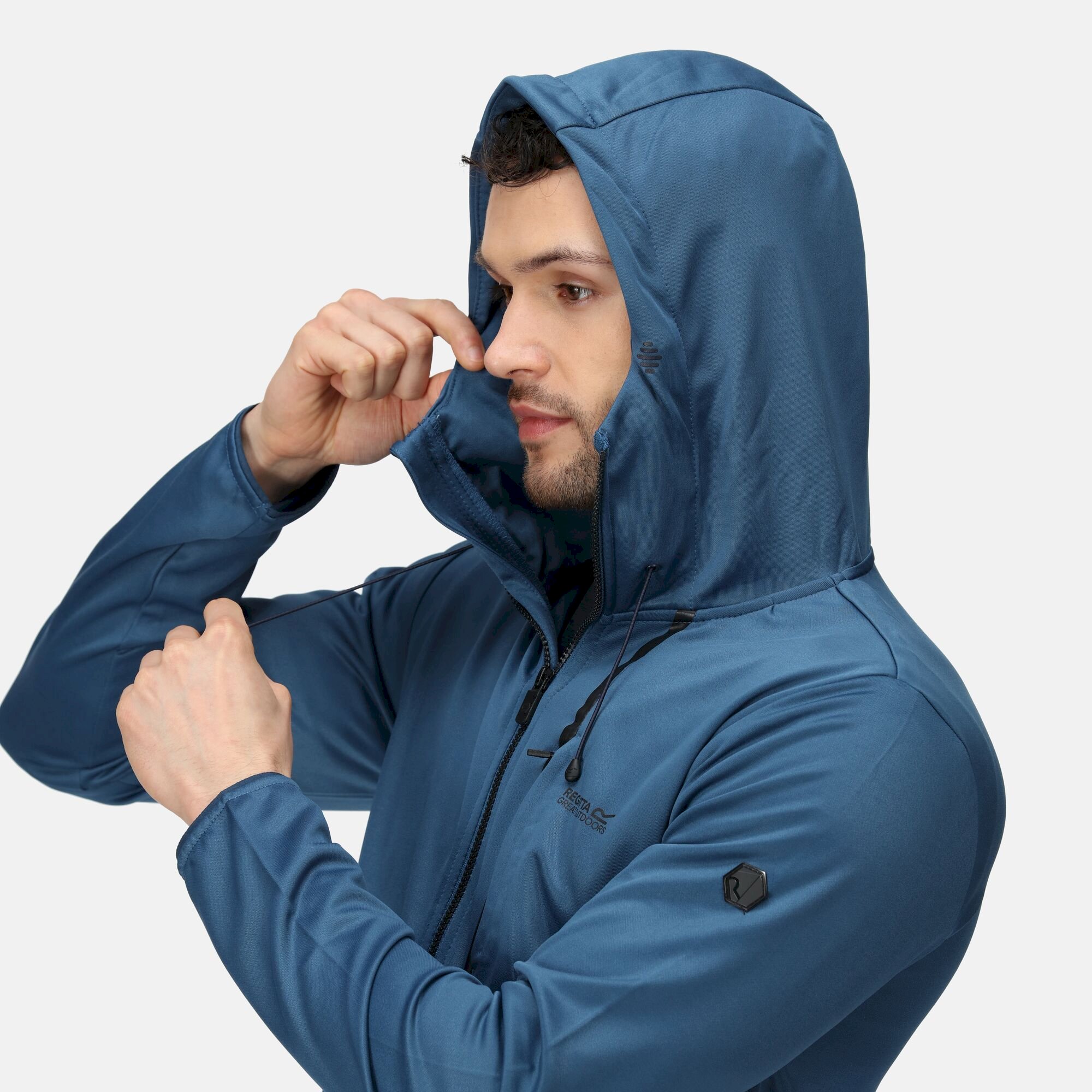 Men's Boyare Full Zip Hoody | Dynasty Blue
