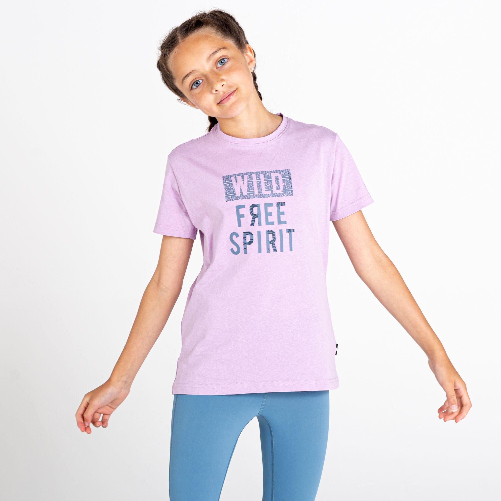 Dare 2b - Kids' Go Beyond Graphic Tee | Lupine Lavender