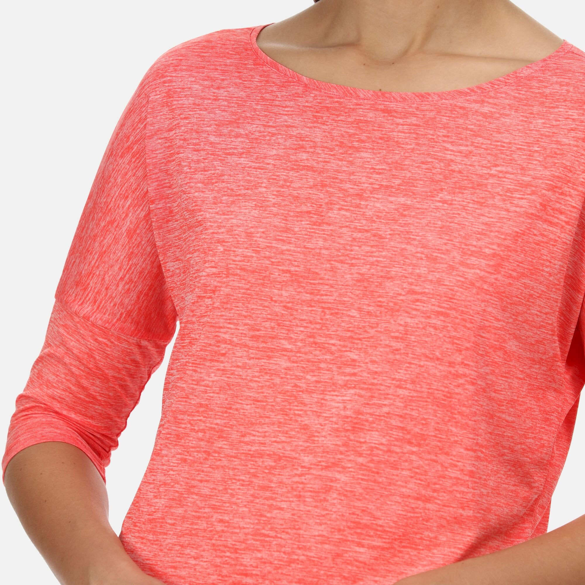 Women's Pulser II 3/4 Sleeve Top | Neon Peach