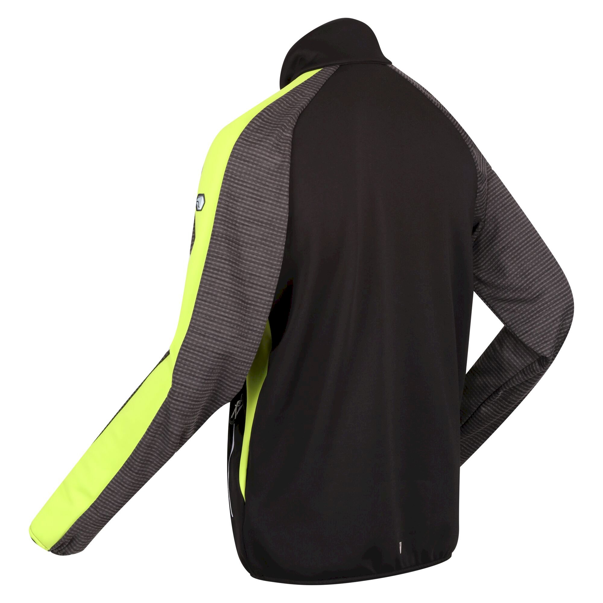 Men's Yare VI Softshell Jacket | Black Bright Kiwi