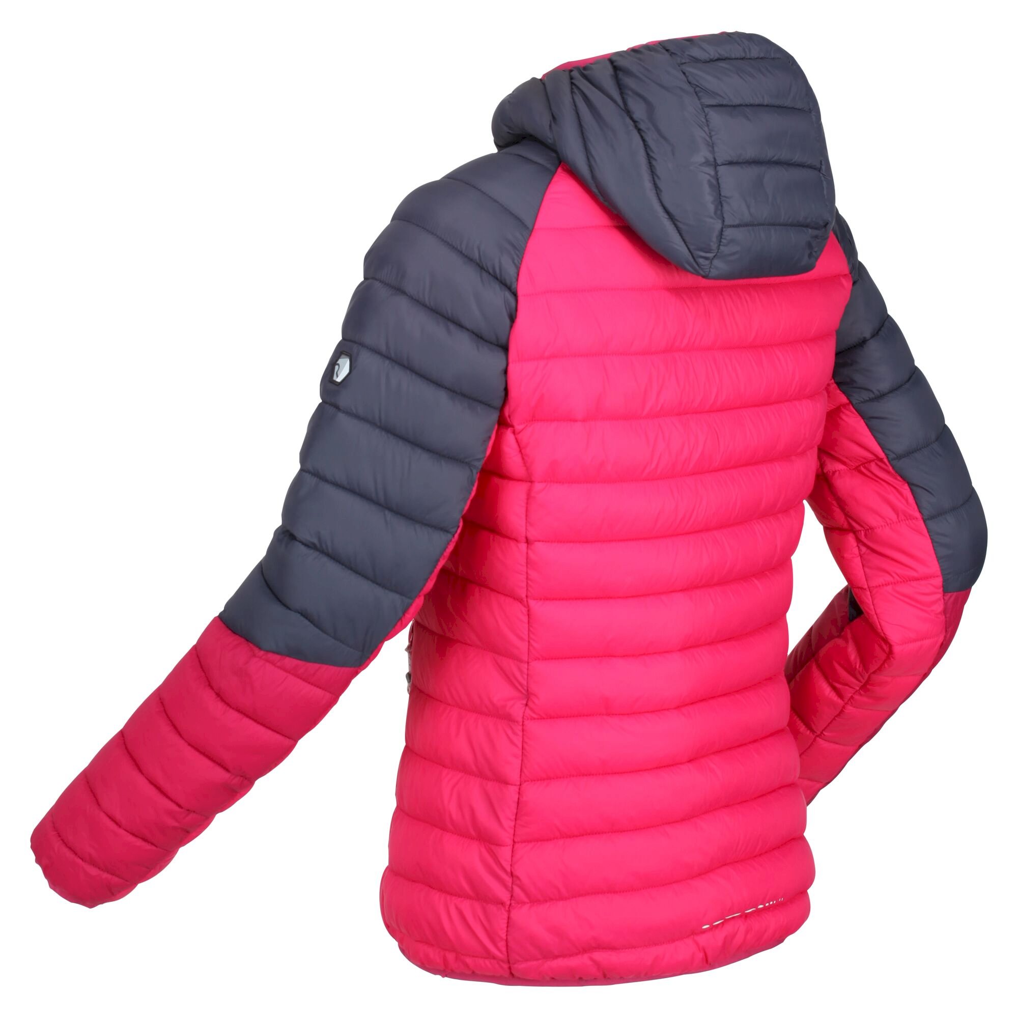 Women's Harrock Lightweight Puffer Jacket | Seal Grey Berry Pink Pink Potion