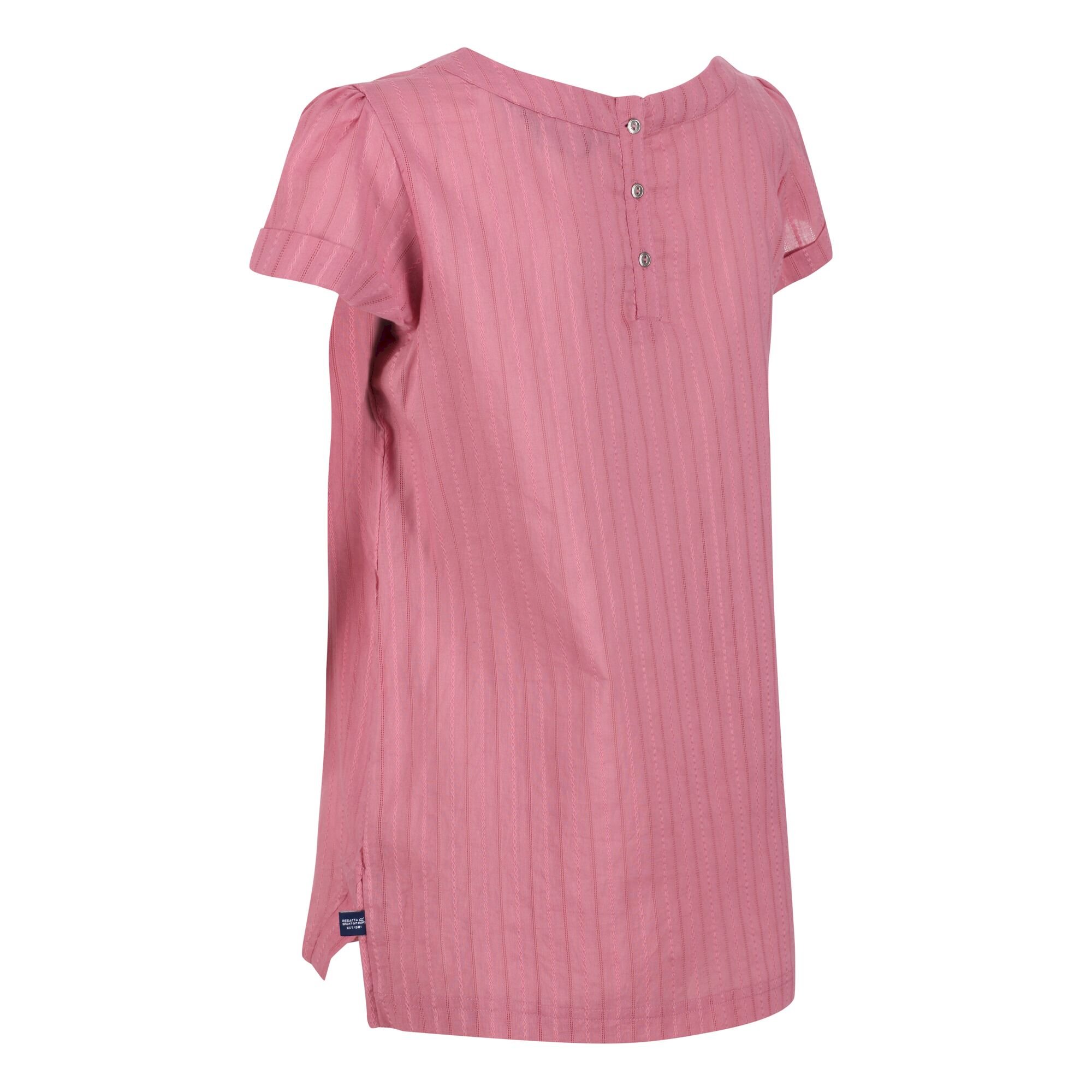 Women's Jaelynn Cotton T-Shirt | Heather Rose Dobby