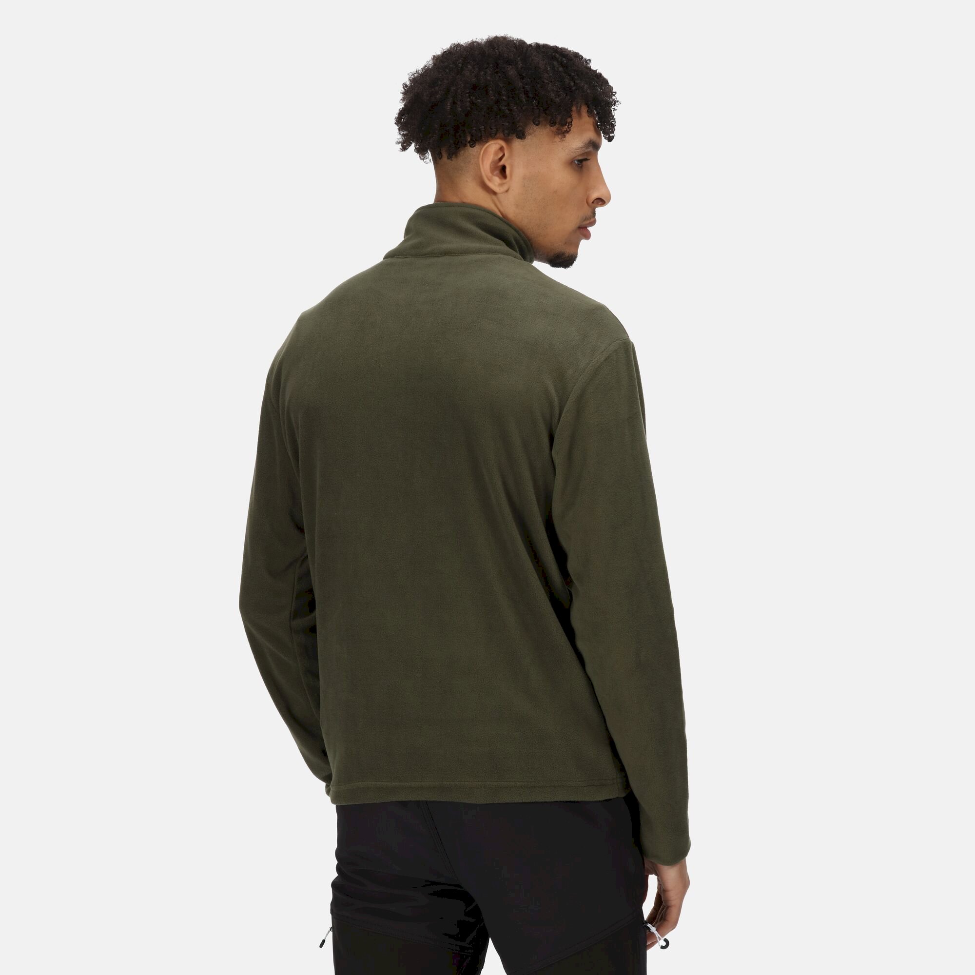 Men's Thompson Lightweight Half Zip Fleece | Dark Khaki