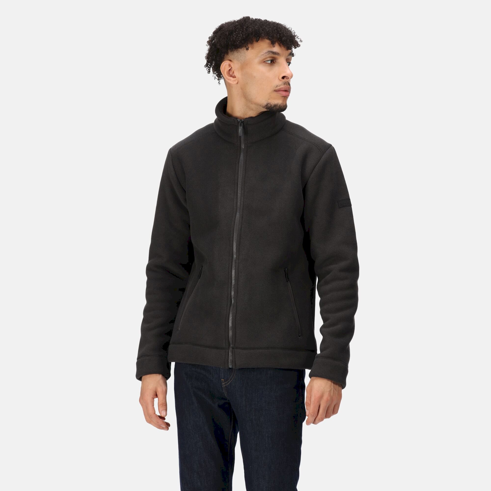Men's Garrian II Full Zip Fleece | Storm Grey