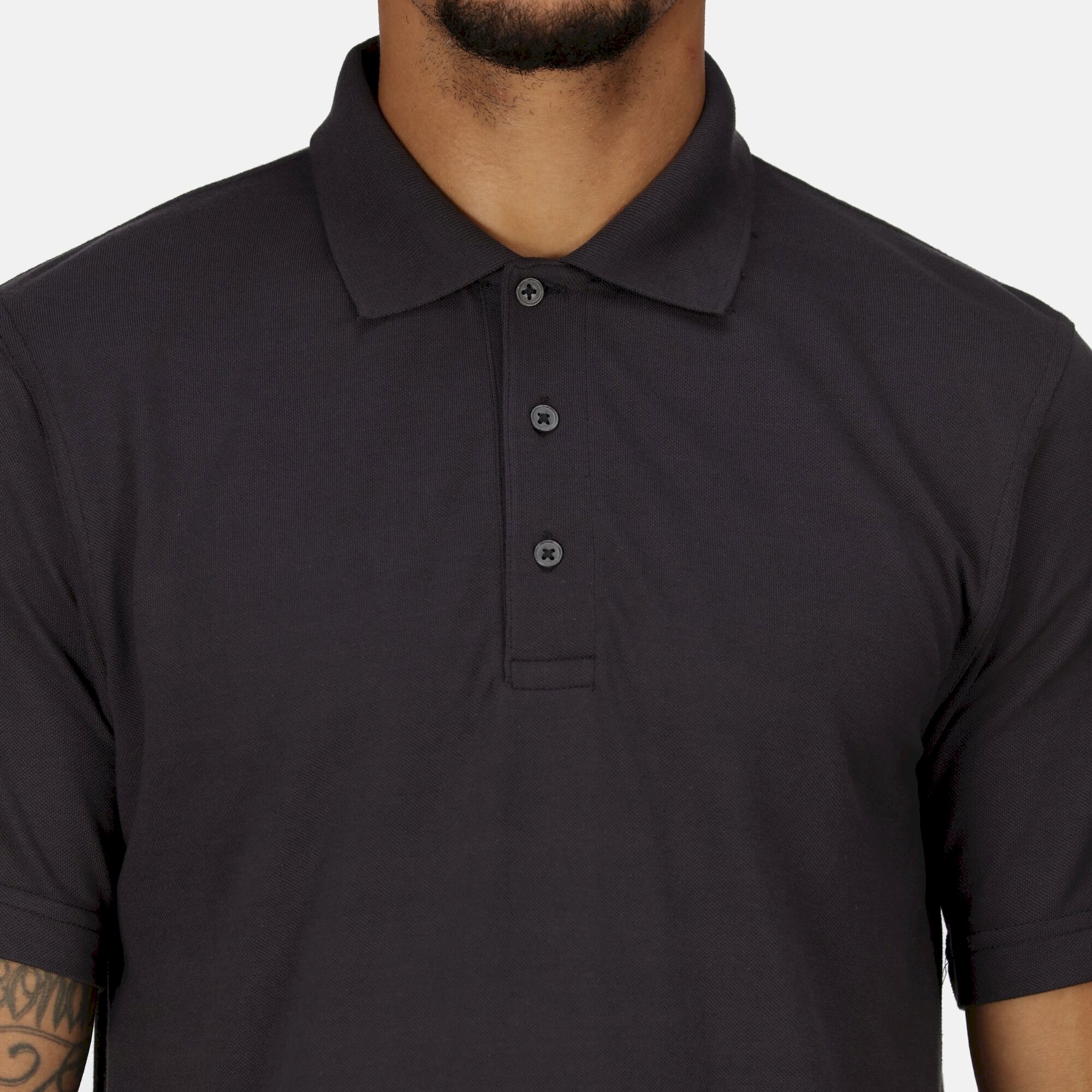Men's 65/35 SS Polo Top | Seal Grey