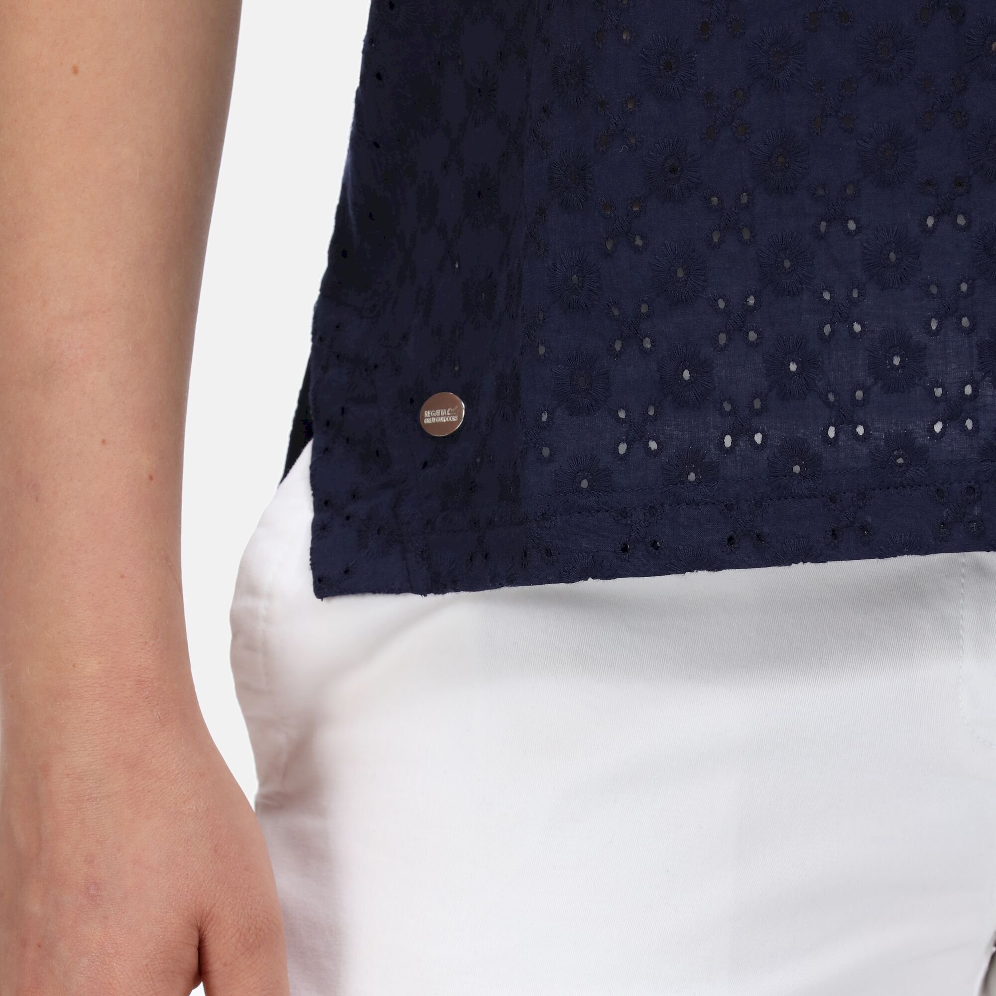 Women's Jaelynn Cotton T-Shirt | Navy