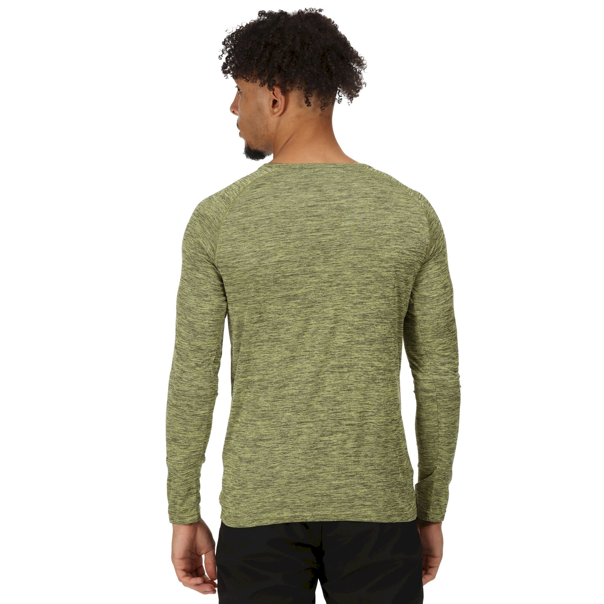Men's Burlow Long Sleeved T-Shirt | Bright Kiwi