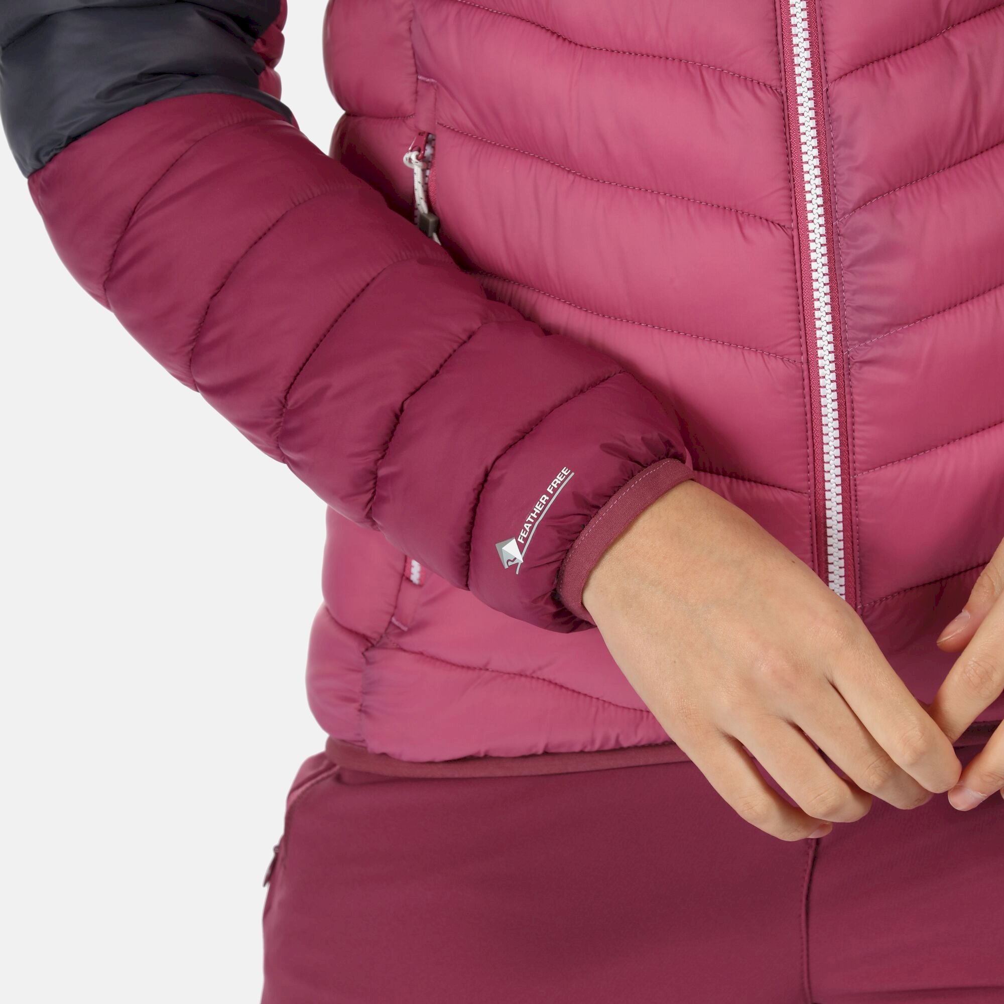 Women's Harrock Lightweight Puffer Jacket | Seal Grey Amaranth Haze Violet