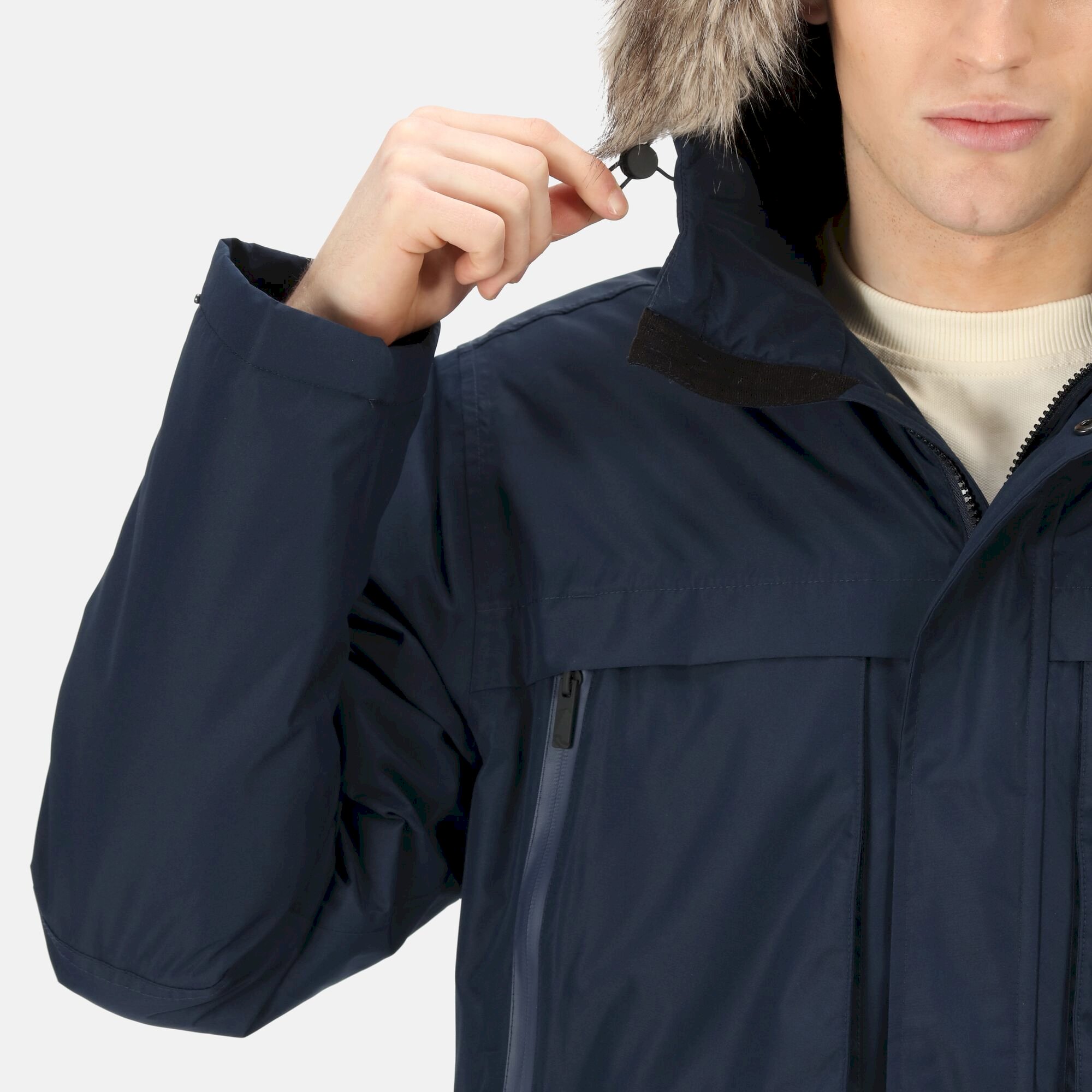 Men's Volter Waterproof Insulated Parka Jacket | Navy