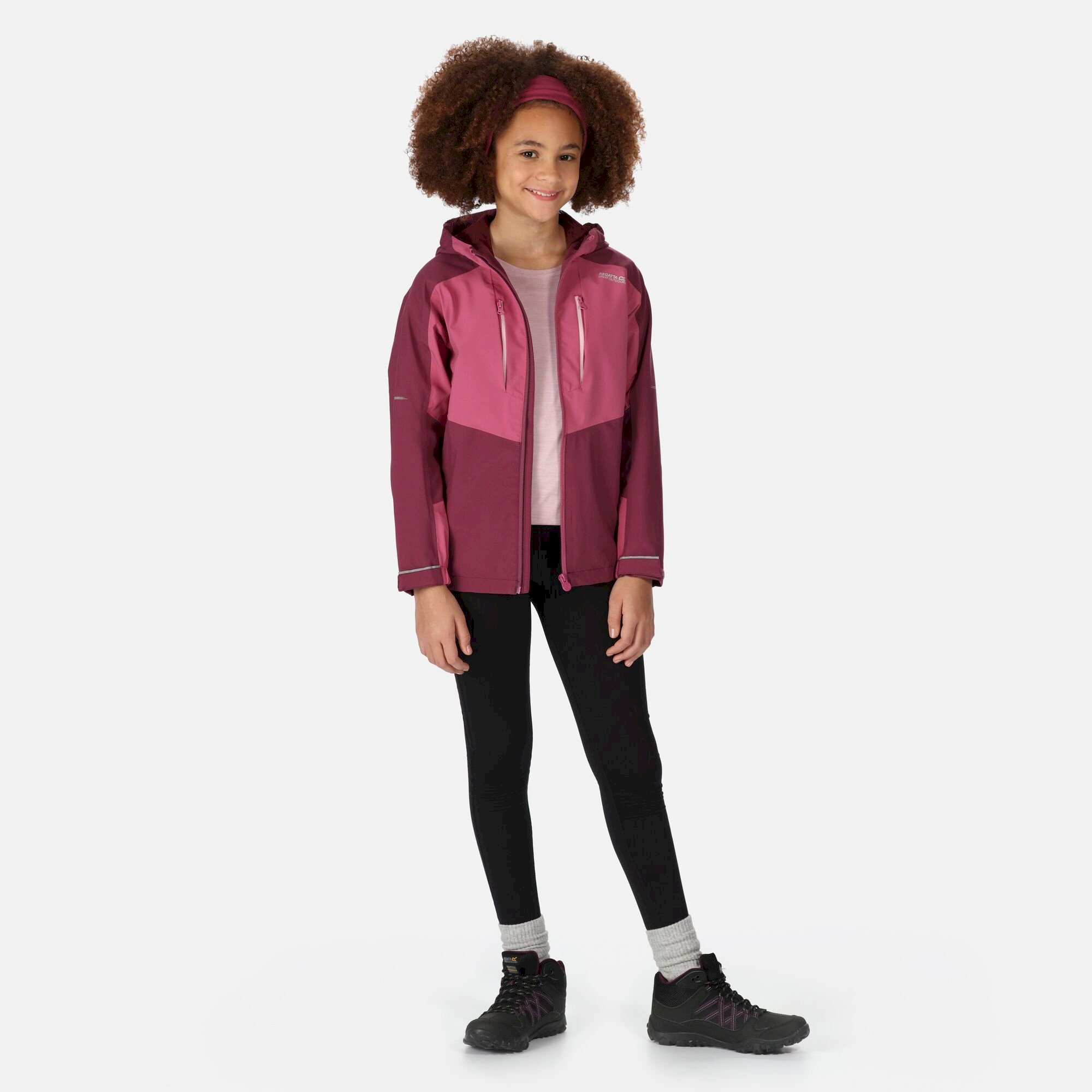 Kids' Highton III Waterproof Jacket | Amaranth Haze Violet