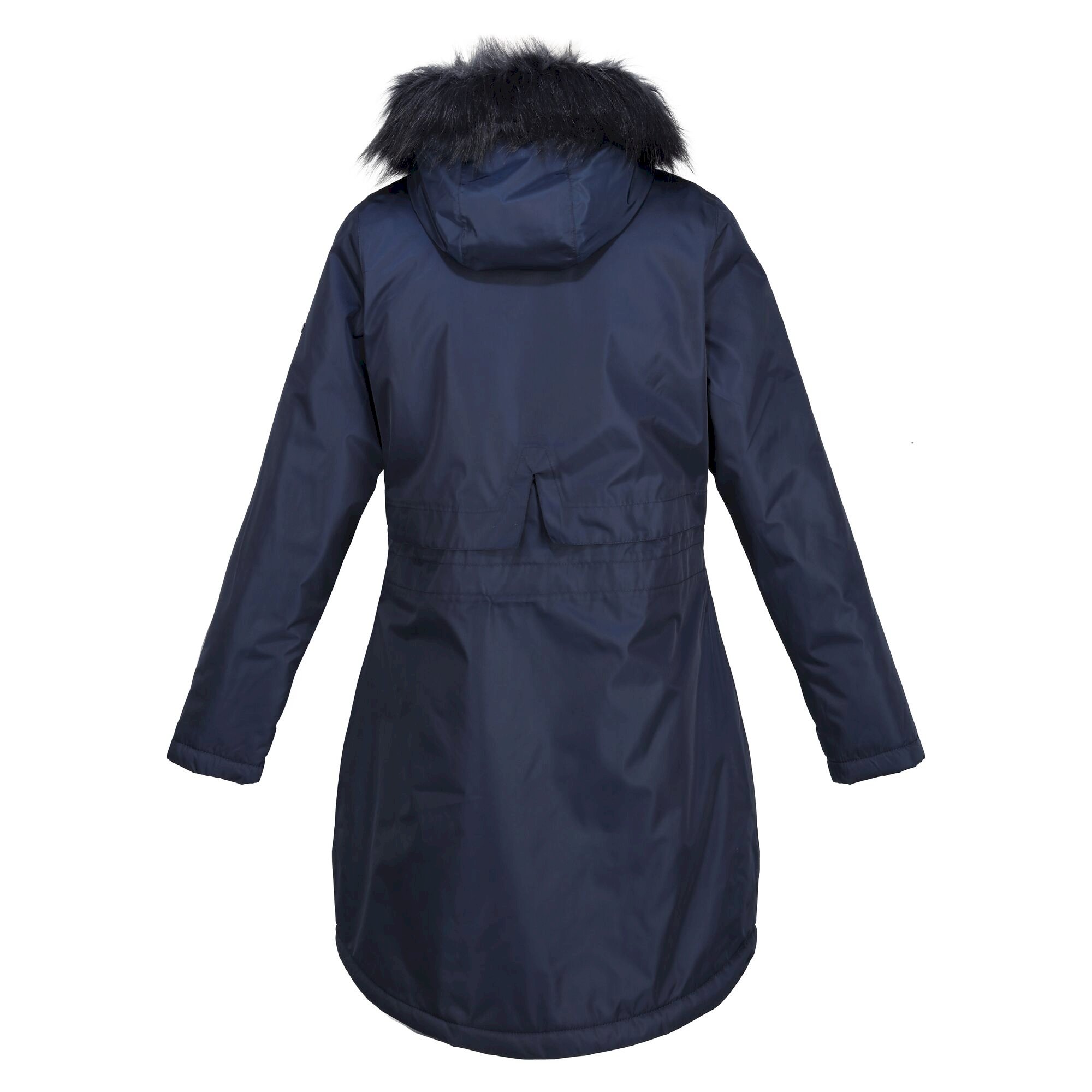 Women's Lyanna Fur Trim Parka Jacket | Navy