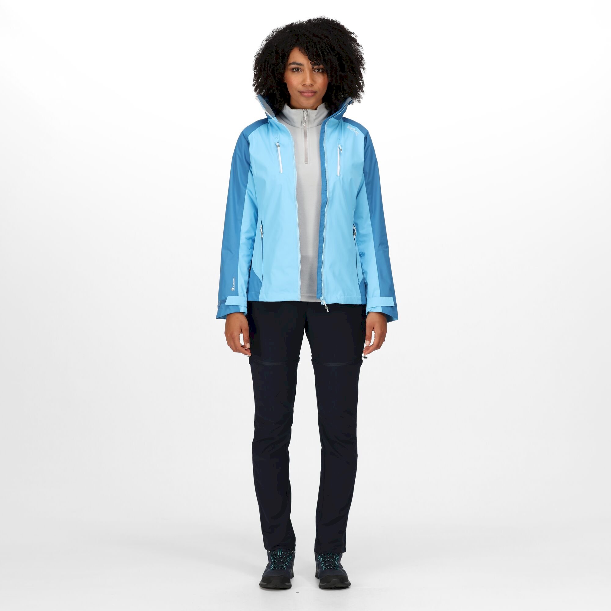 Women's Calderdale IV Waterproof Jacket | Ethereal Blue Vallarta Blue