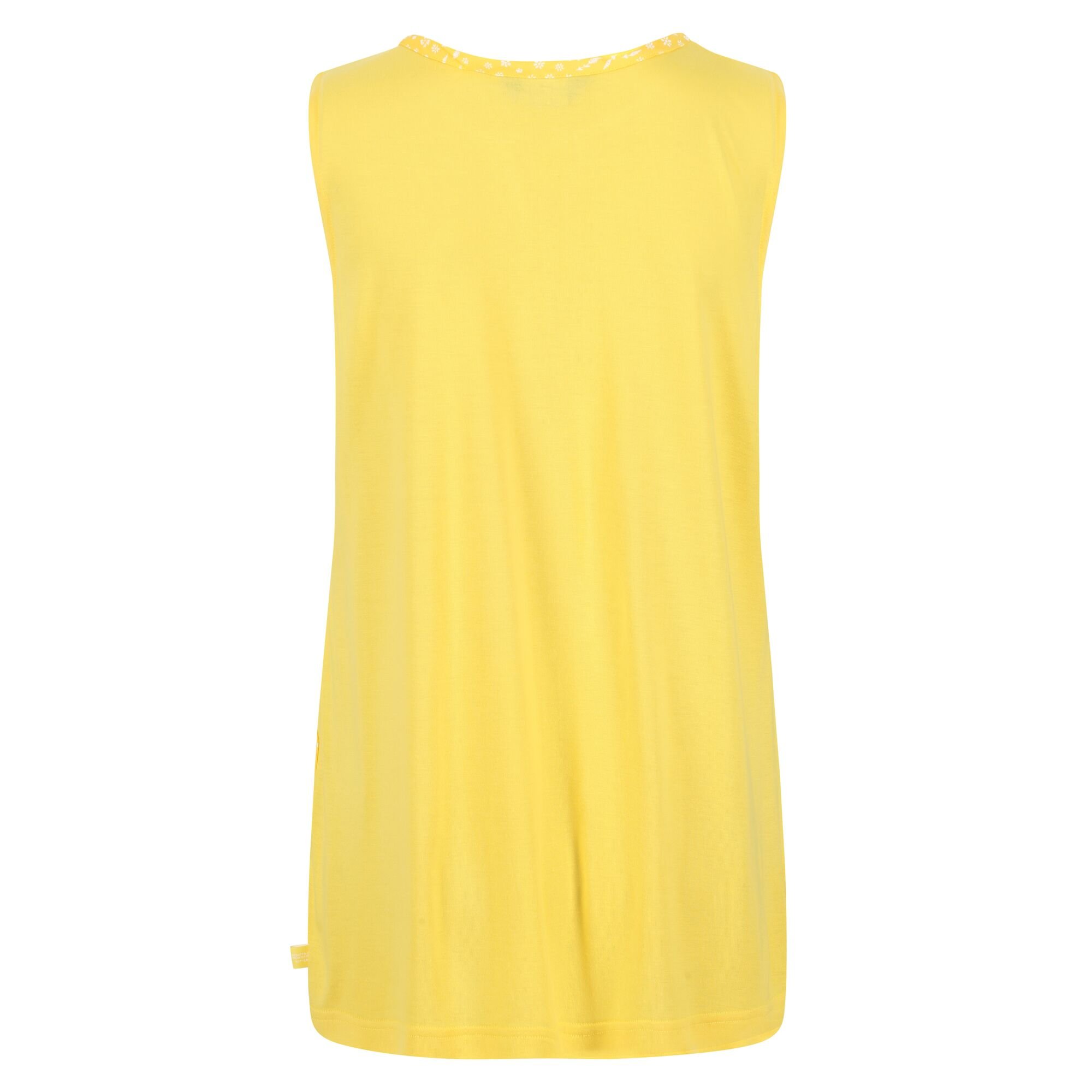 Women's Janessa V-Neck Top | Maize Yellow Ditsy
