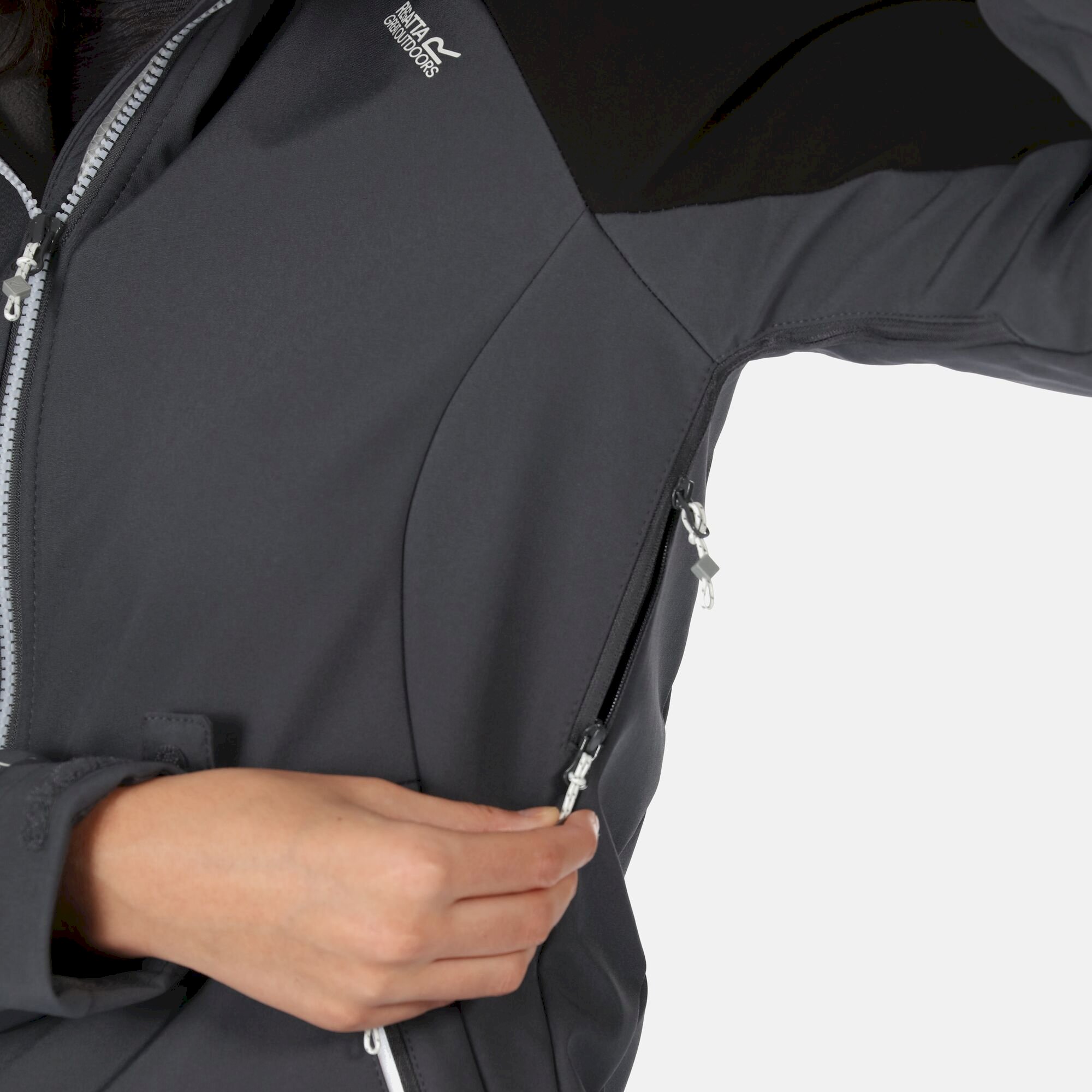 Women's Desoto VIII Lightweight Jacket | Black Seal Grey