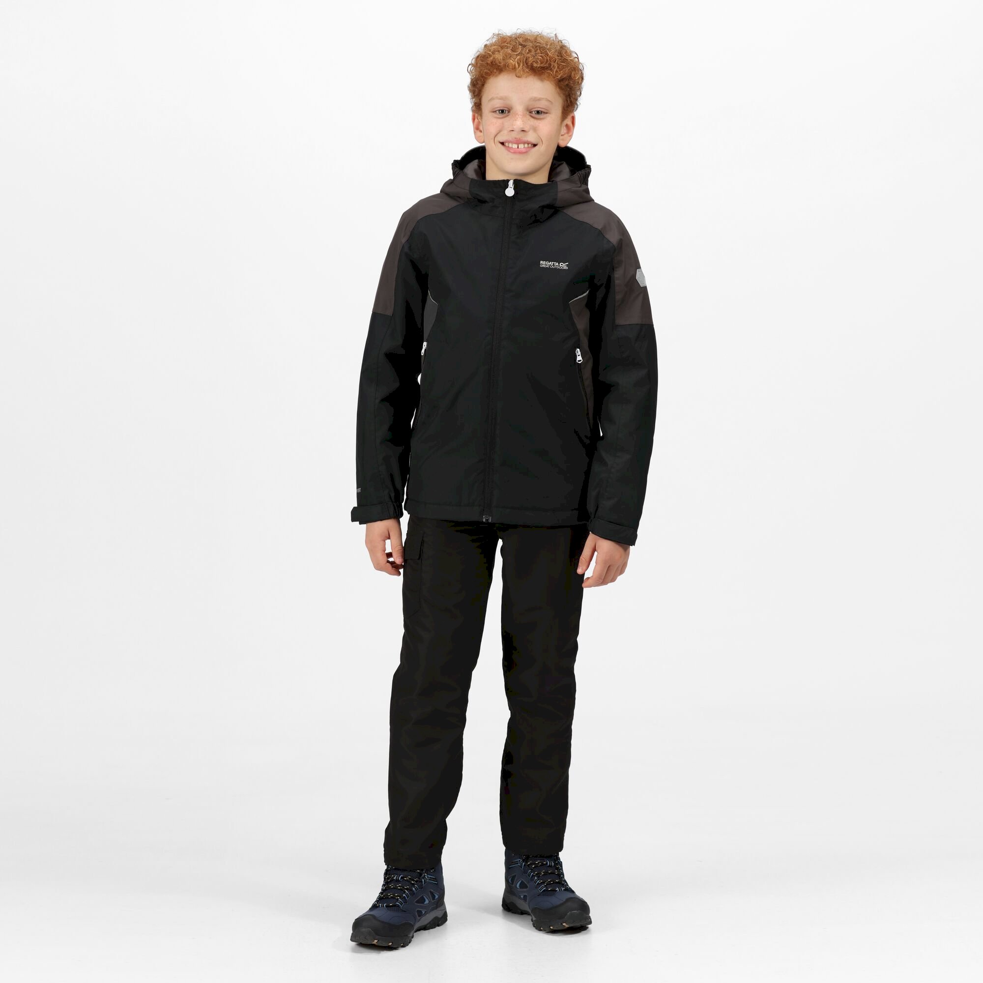 Kids' Hurdle IV Waterproof Insulated Jacket | Black Ash