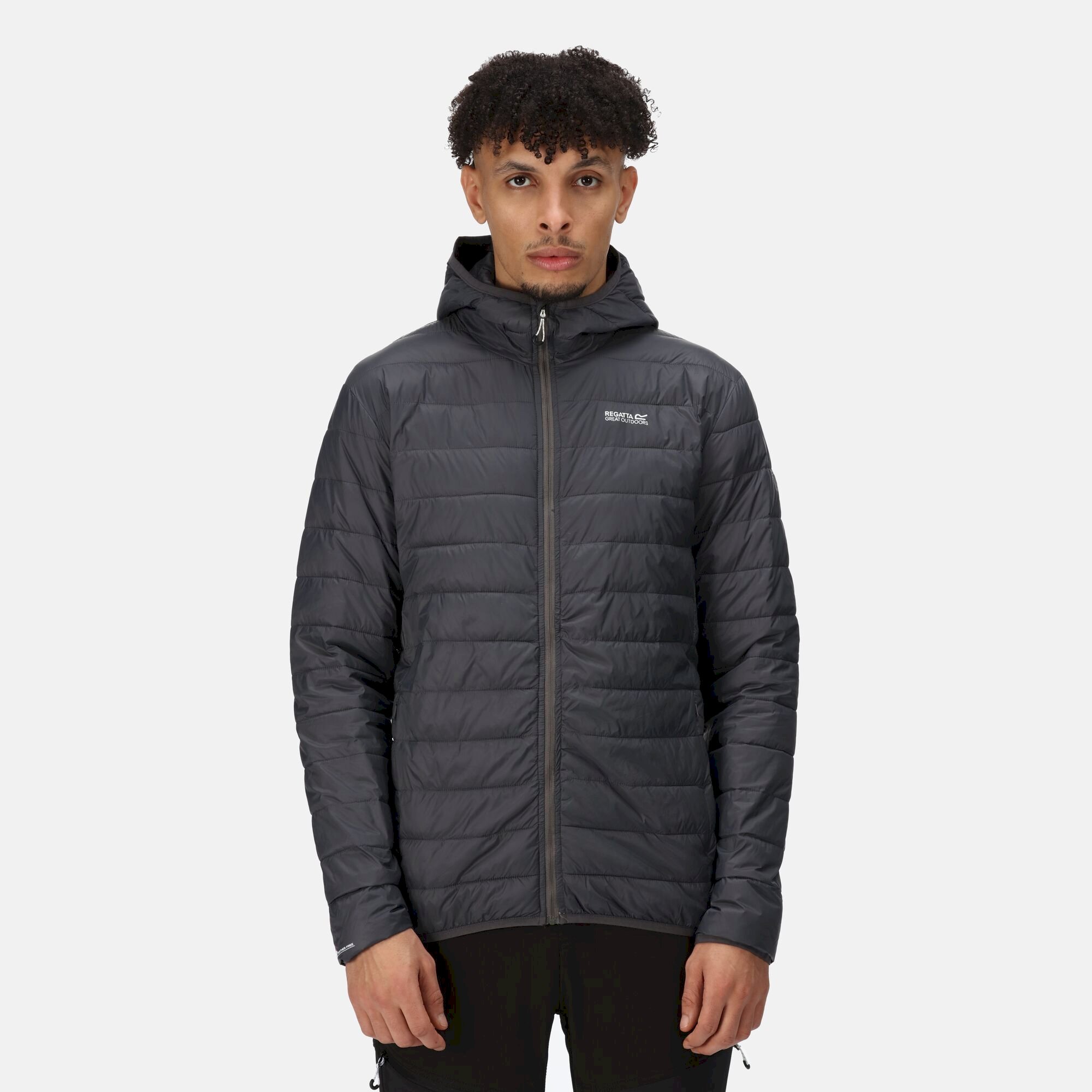 Men's Hooded Hillpack Lightweight Jacket | Dark Grey