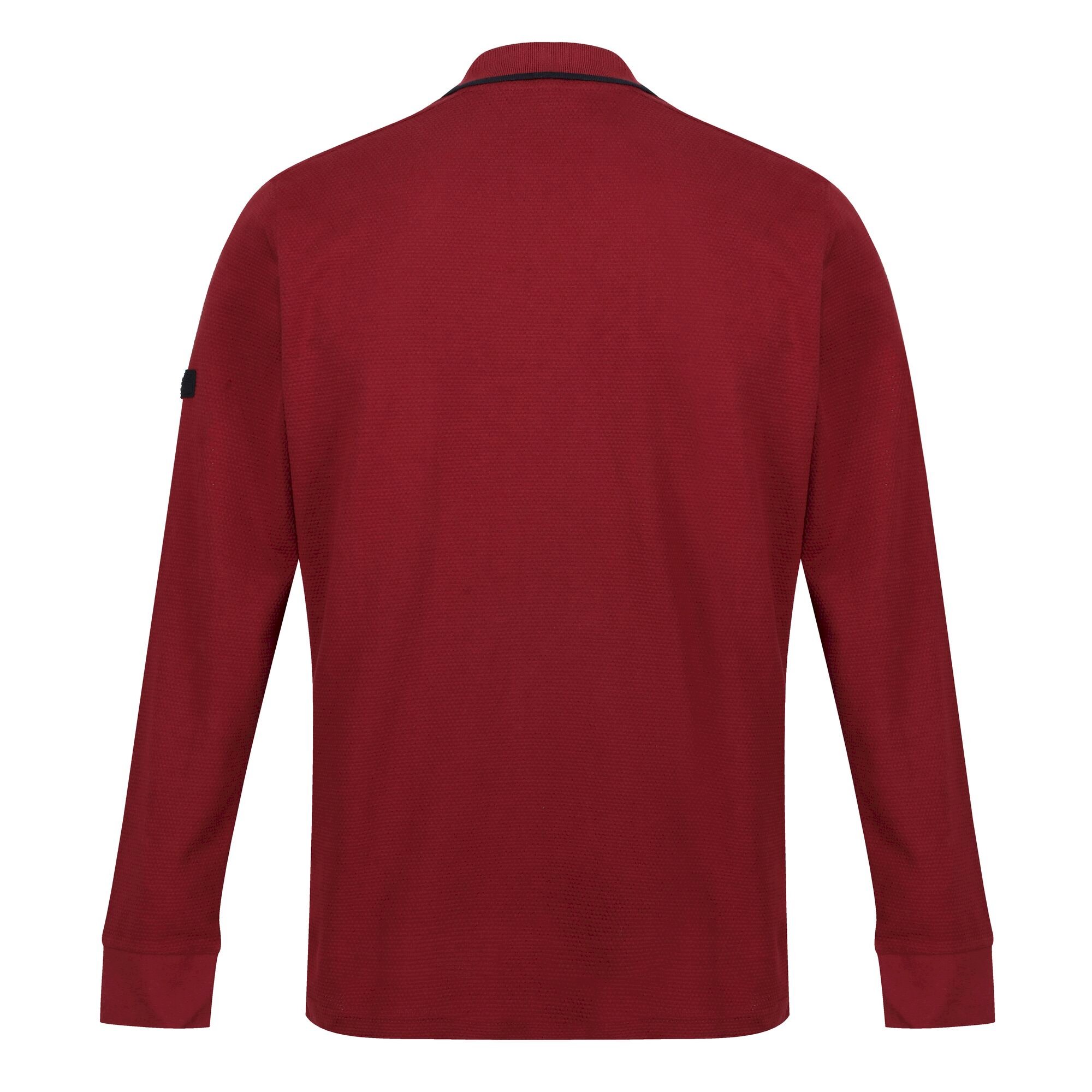 Men's Leaonzo Long Sleeved Polo Shirt | Syrah Red