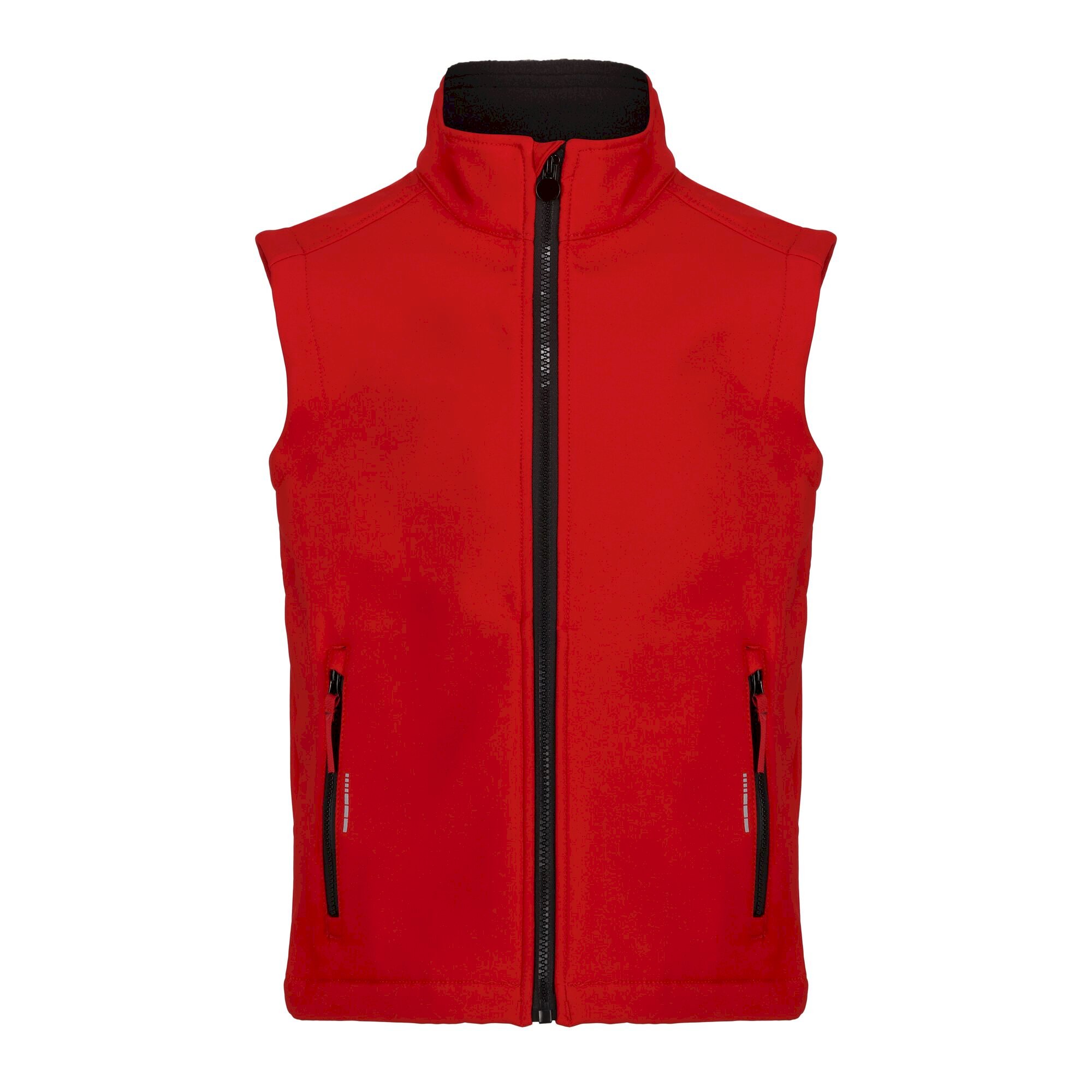 Kids' Ablaze Softshell Bodywarmer | Classic Red/Black