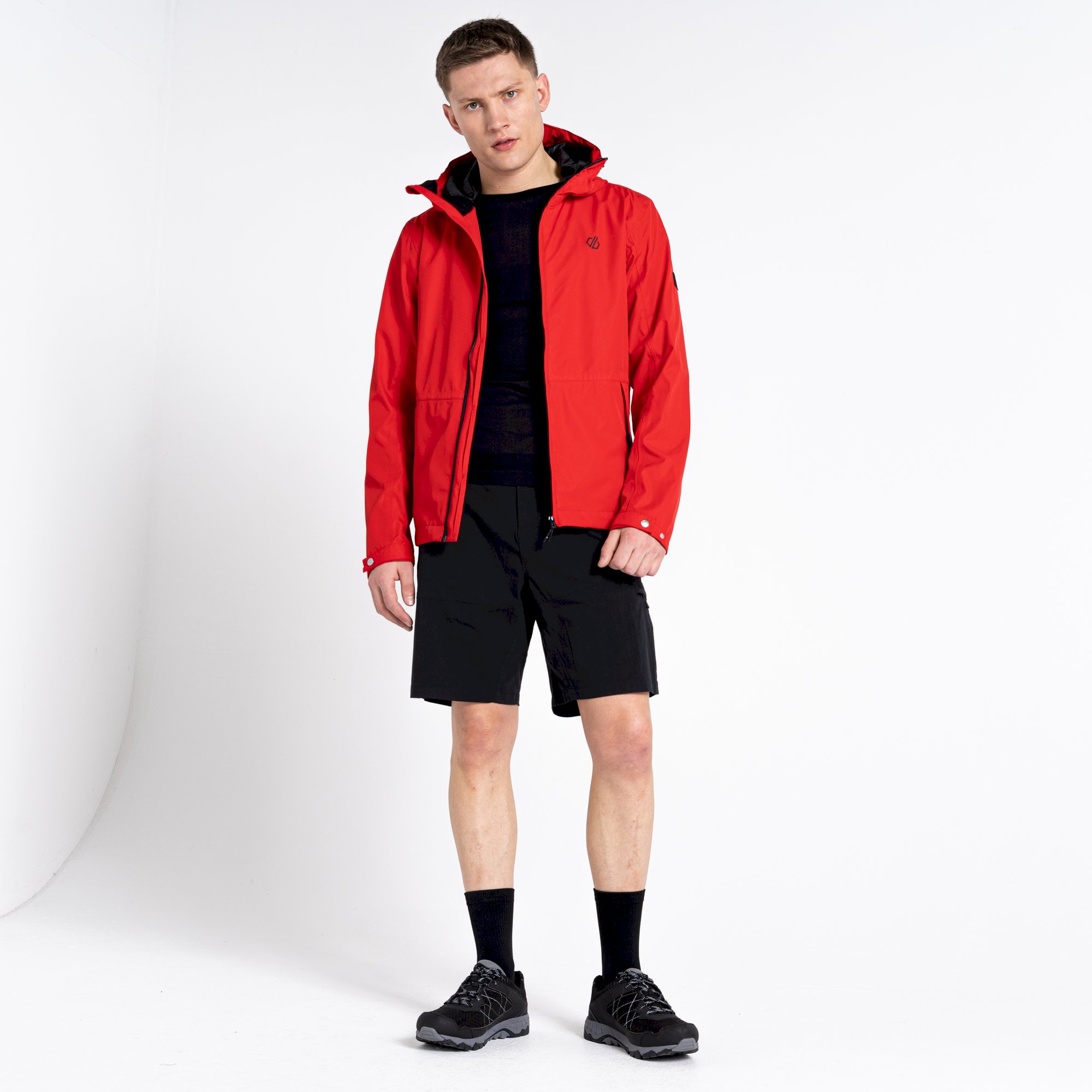 Dare 2b - Men's Stay Ready Recycled Waterproof Jacket | Danger Red