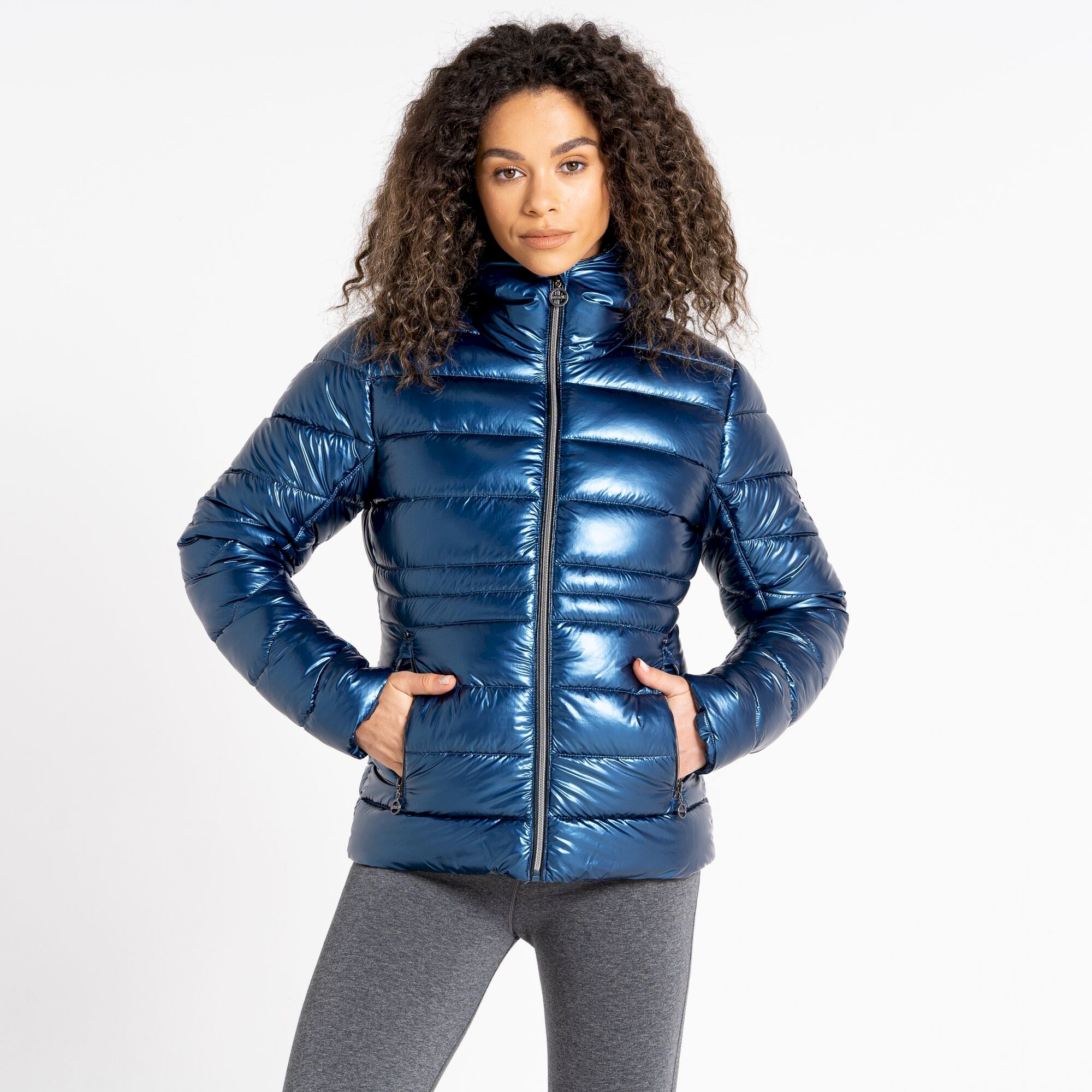 Dare 2b - Women's Reputable II Puffer Jacket | Moonlight Denim Metallic