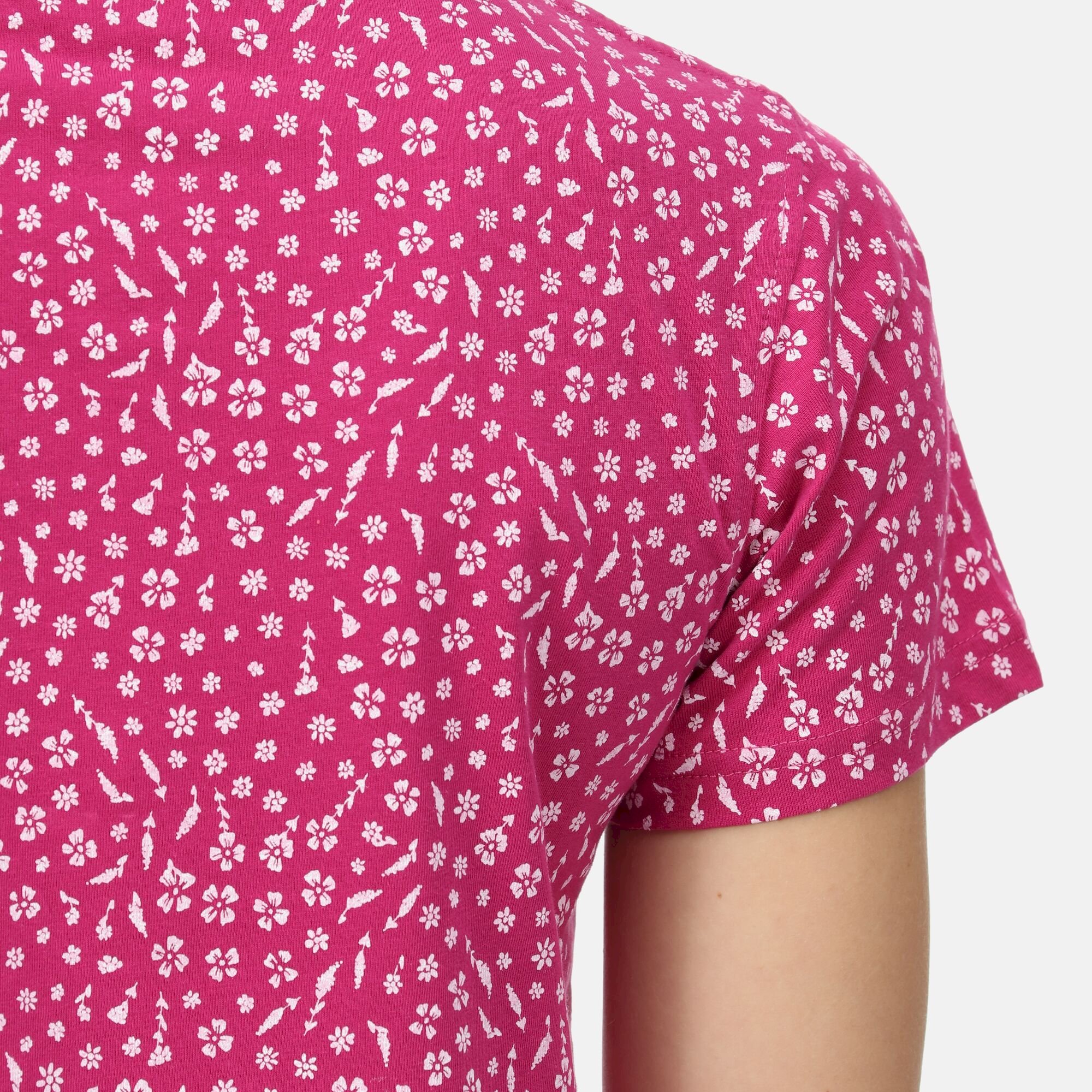 Women's Filandra VI Print T-Shirt | Fuchsia Ditsy