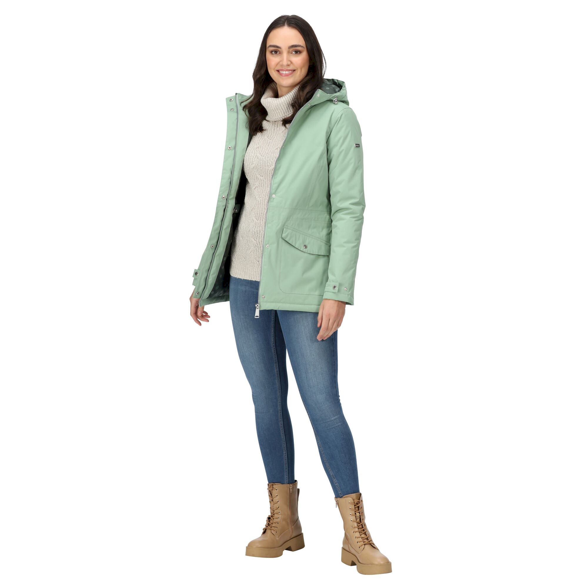 Women's Brigida Waterproof Insulated Jacket | Basil