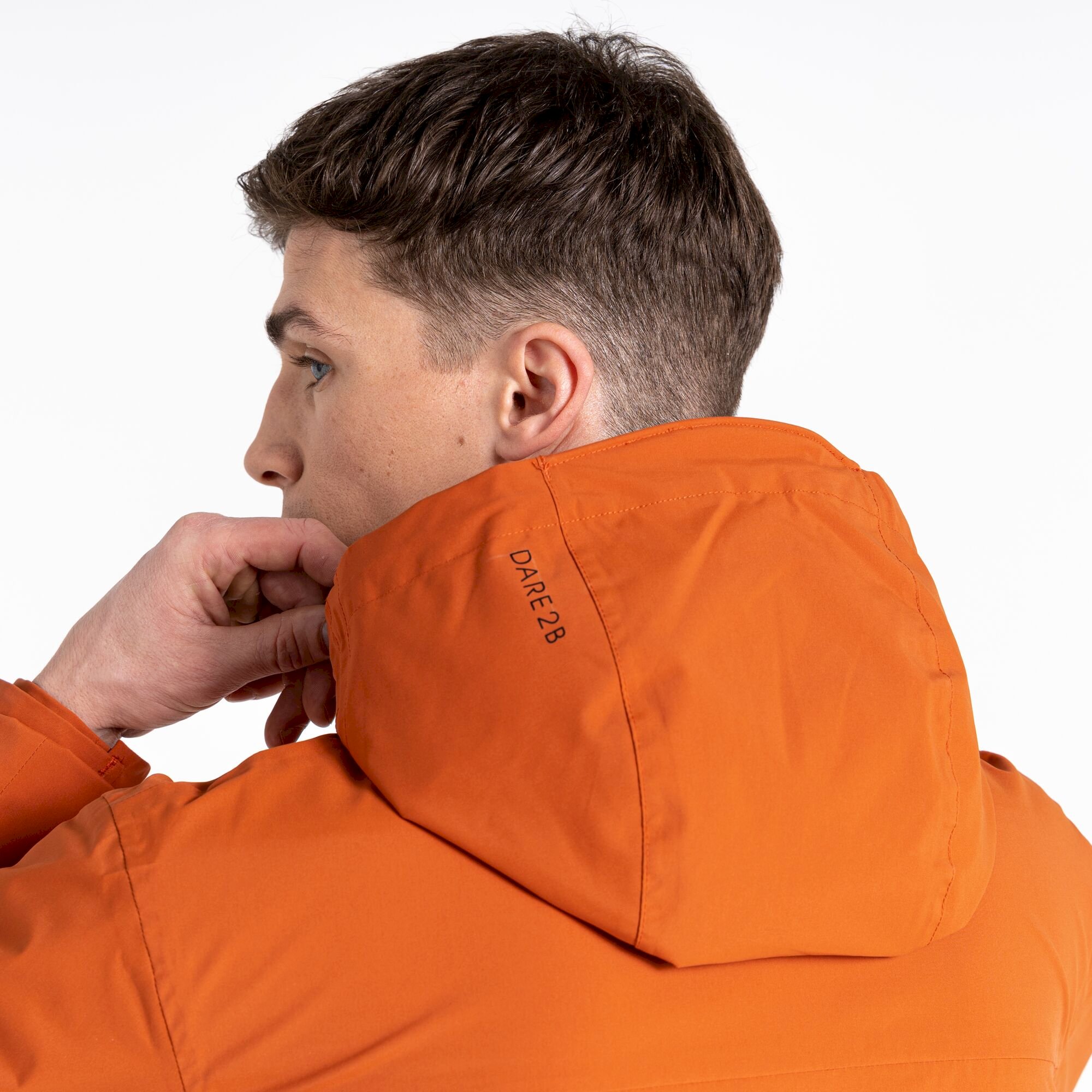 Dare 2b - Men's Switch Out Recycled Waterproof Jacket | Burnt Brick