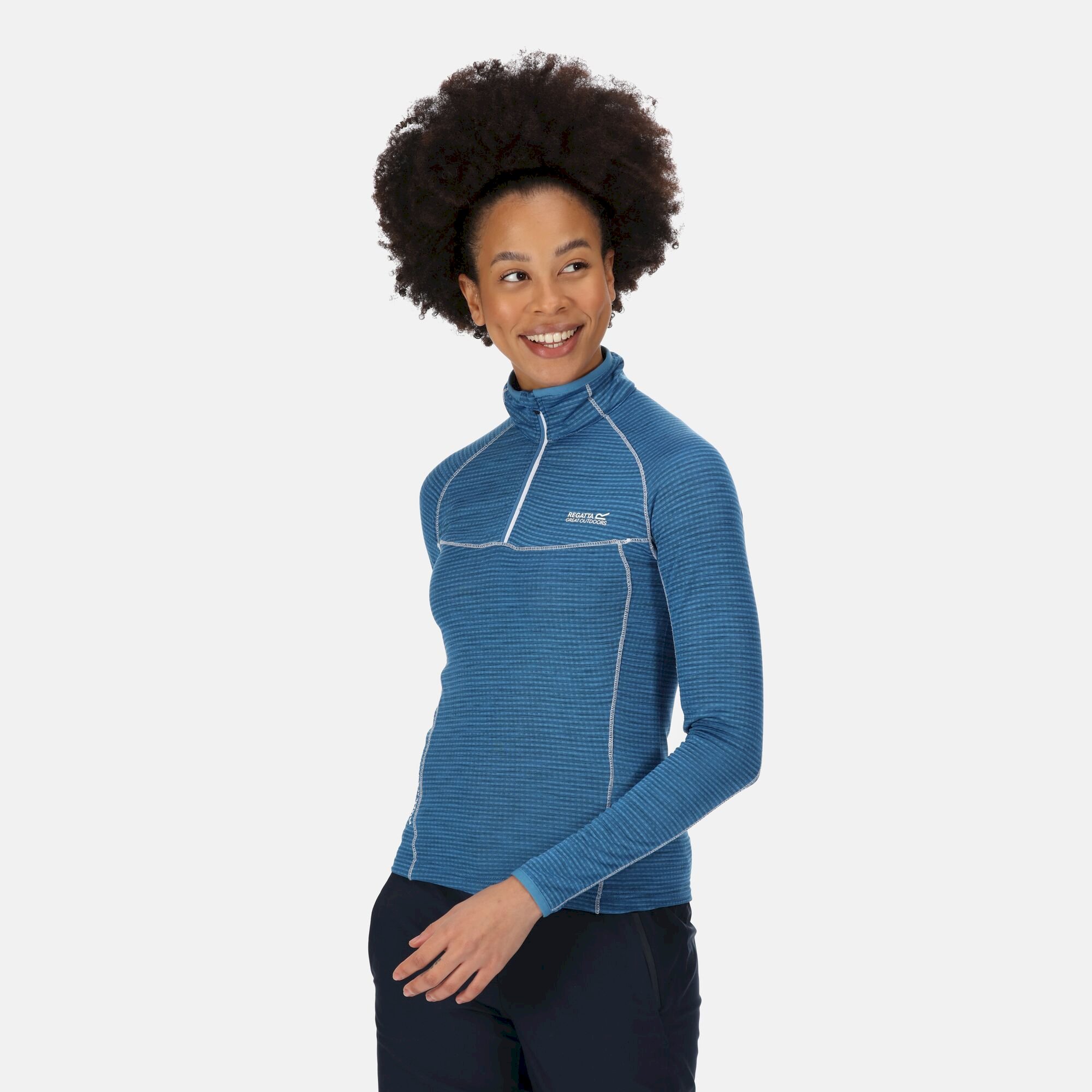 Women's Yonder Half Zip Top | Vallarta Blue