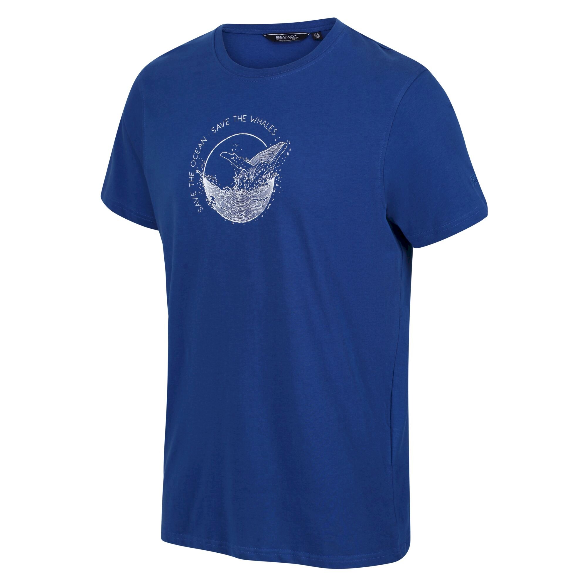 Men's Cline VI Cotton T-Shirt | Lapis Blue