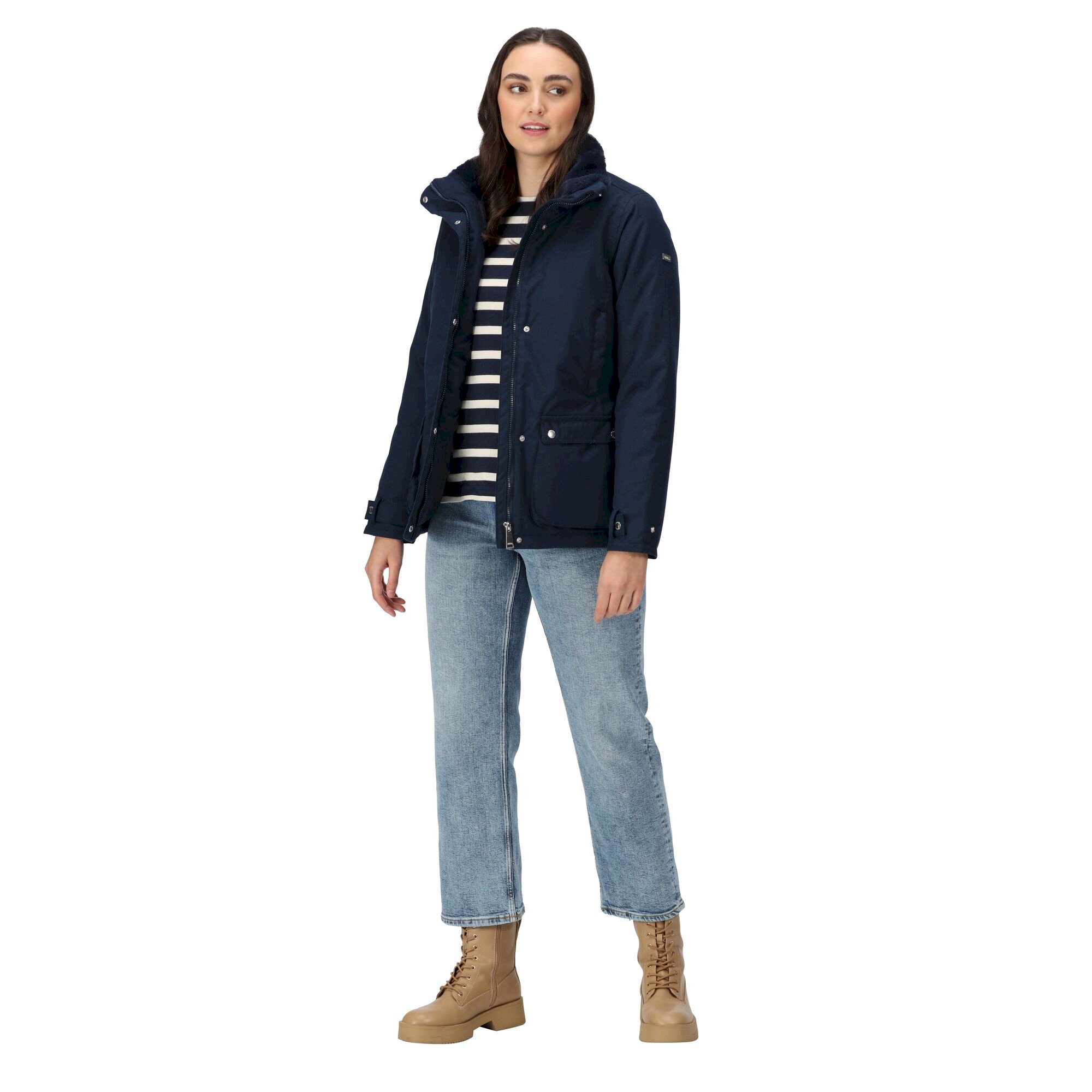 Women's Leighton Waterproof Jacket | Navy