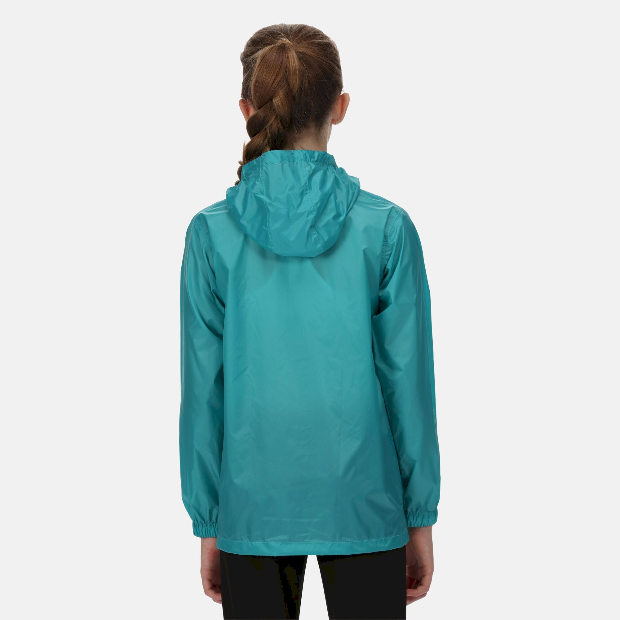 Kids' Pack It Waterproof Packaway Jacket | Turquoise