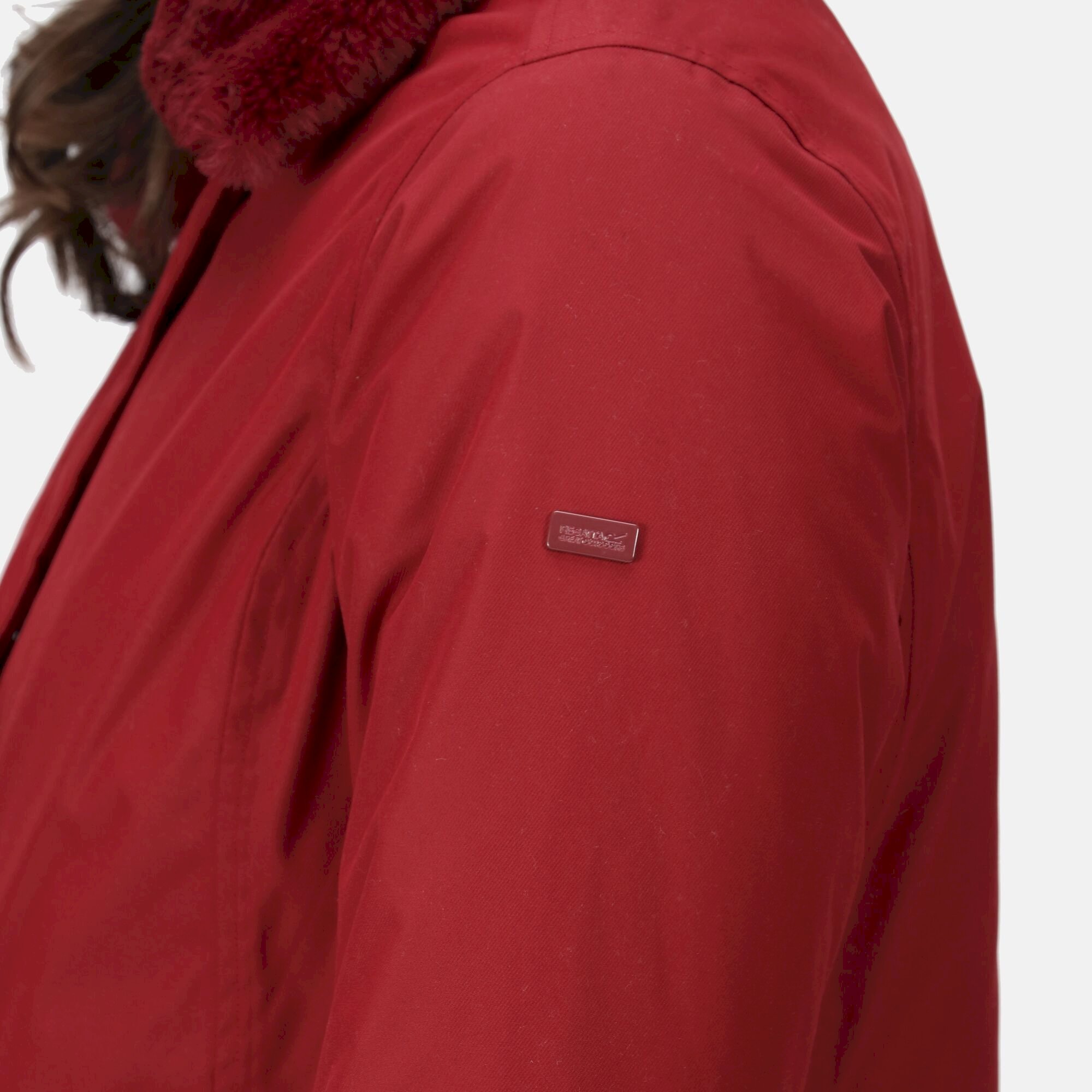 Women's Renata Fur Collar Parka | Cabernet