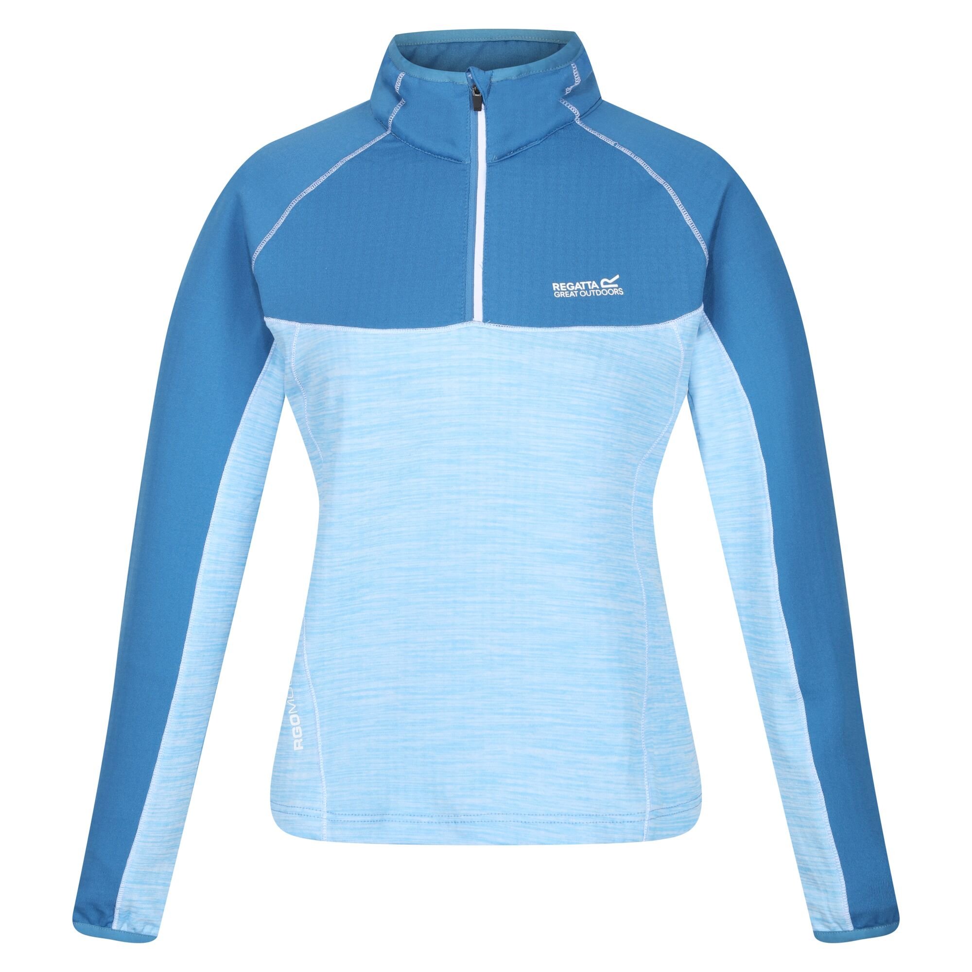 Women's Hepley Lightweight Half Zip Fleece | Vallarta Blue