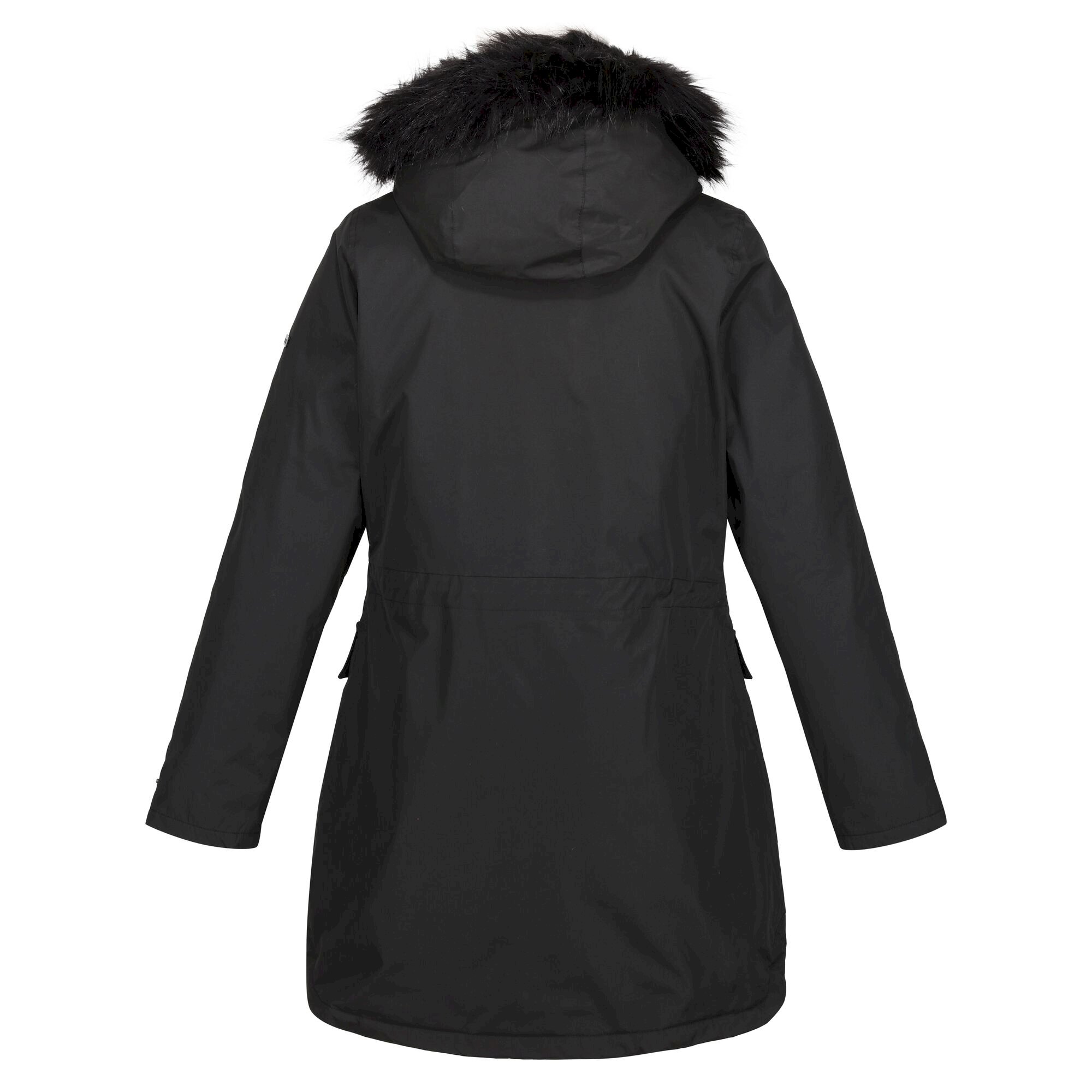 Women's Sabinka Fur Trim Parka Jacket | Black