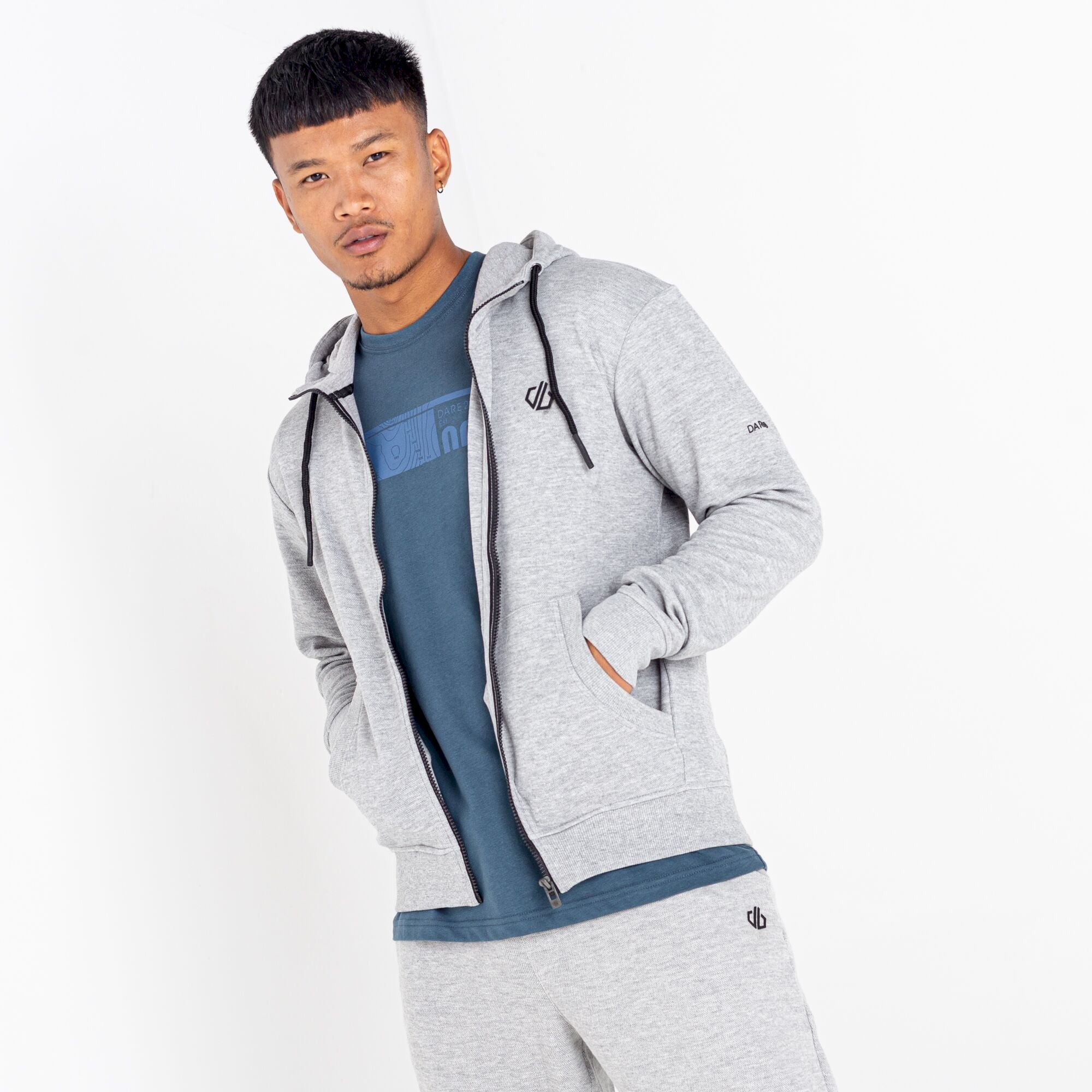 Dare 2b - Modulus Full Zip Hoodie | Ash Grey