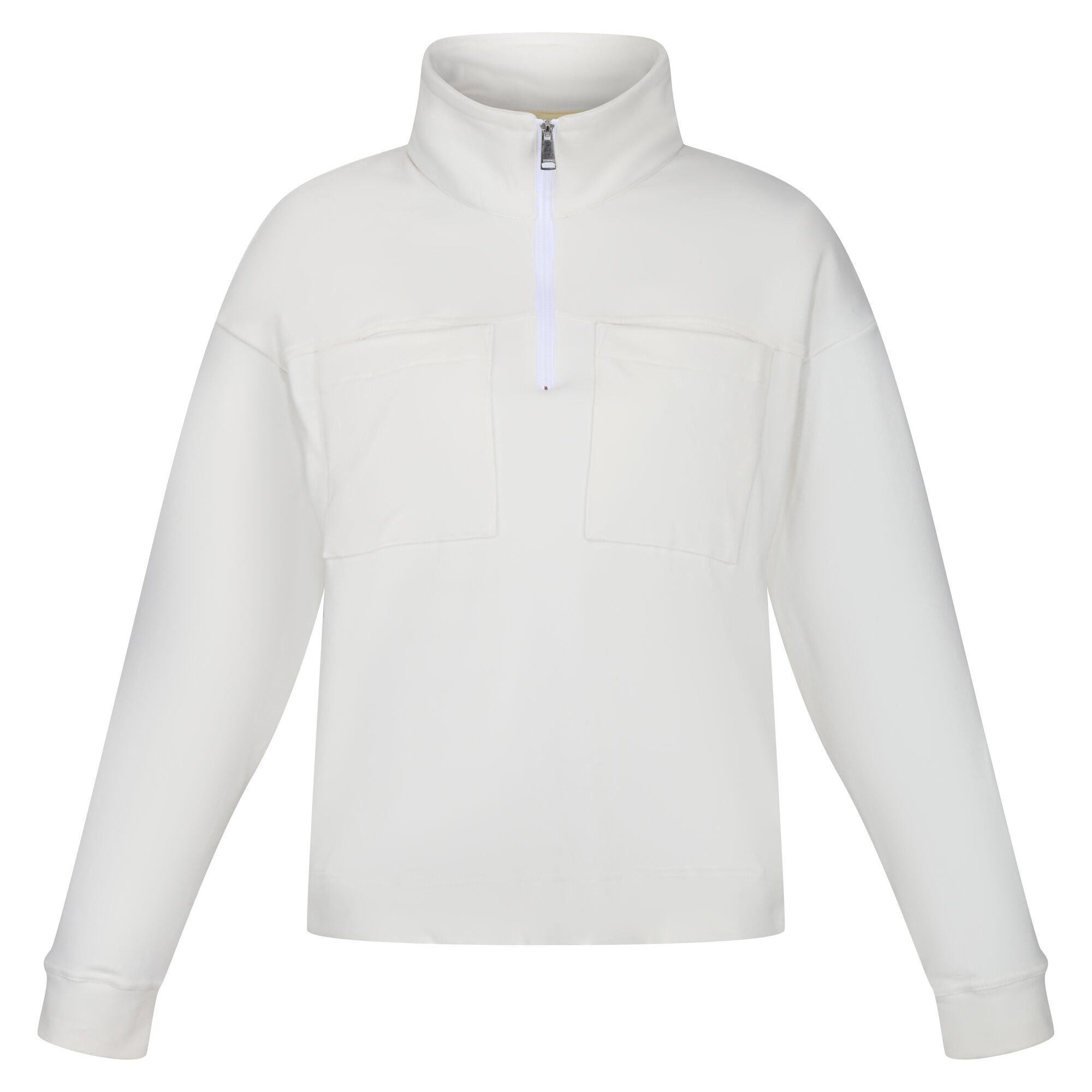 Women's Taleesa Quarter Zip Jumper | Snow White