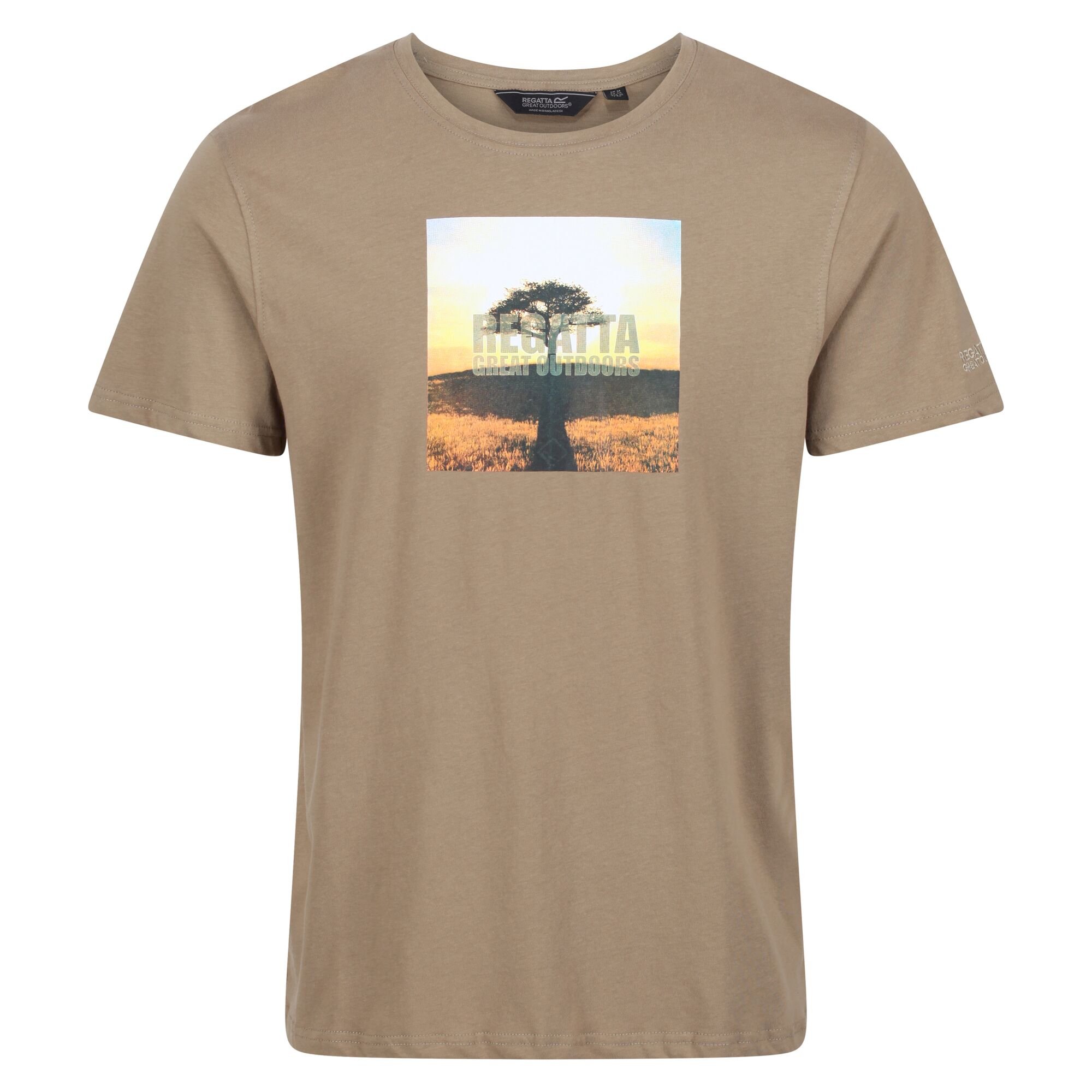 Men's Cline VI Cotton T-Shirt | Gold Sand