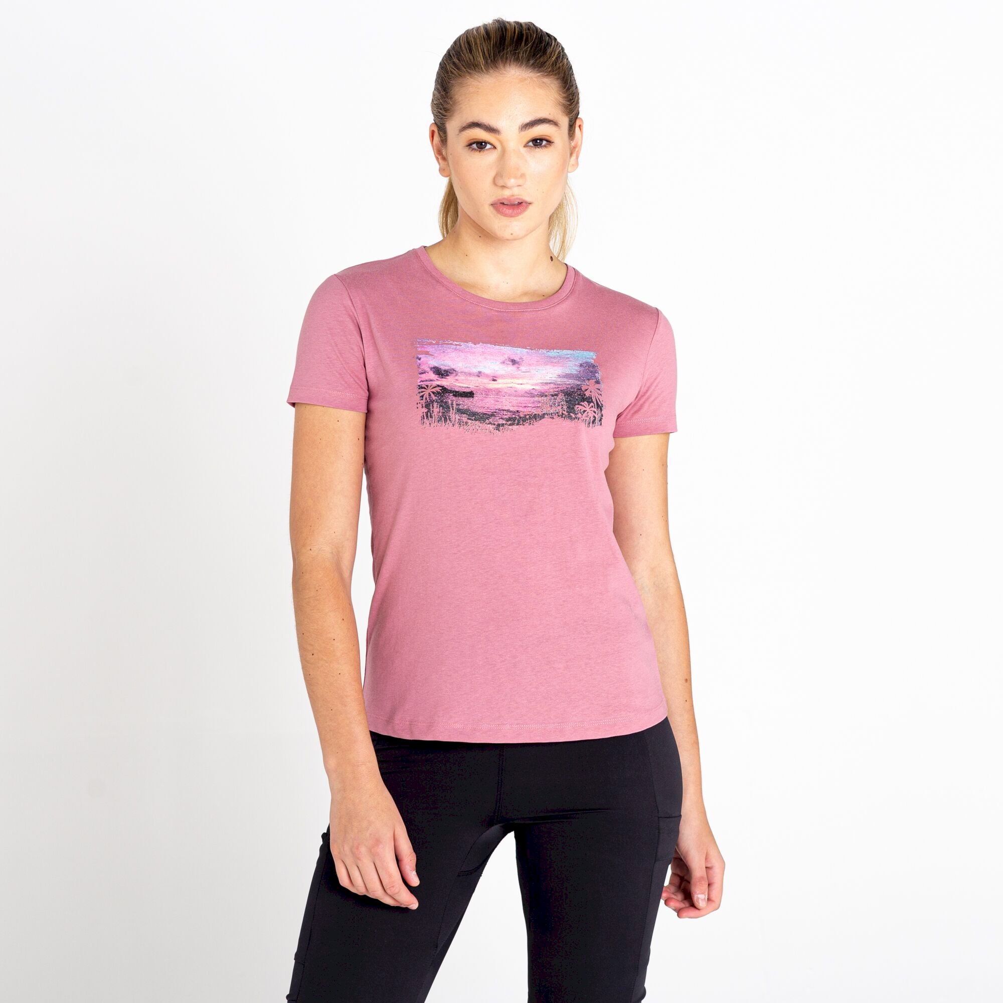 Dare 2b - Women's Peace of Mind Graphic Tee | Mesa Rose