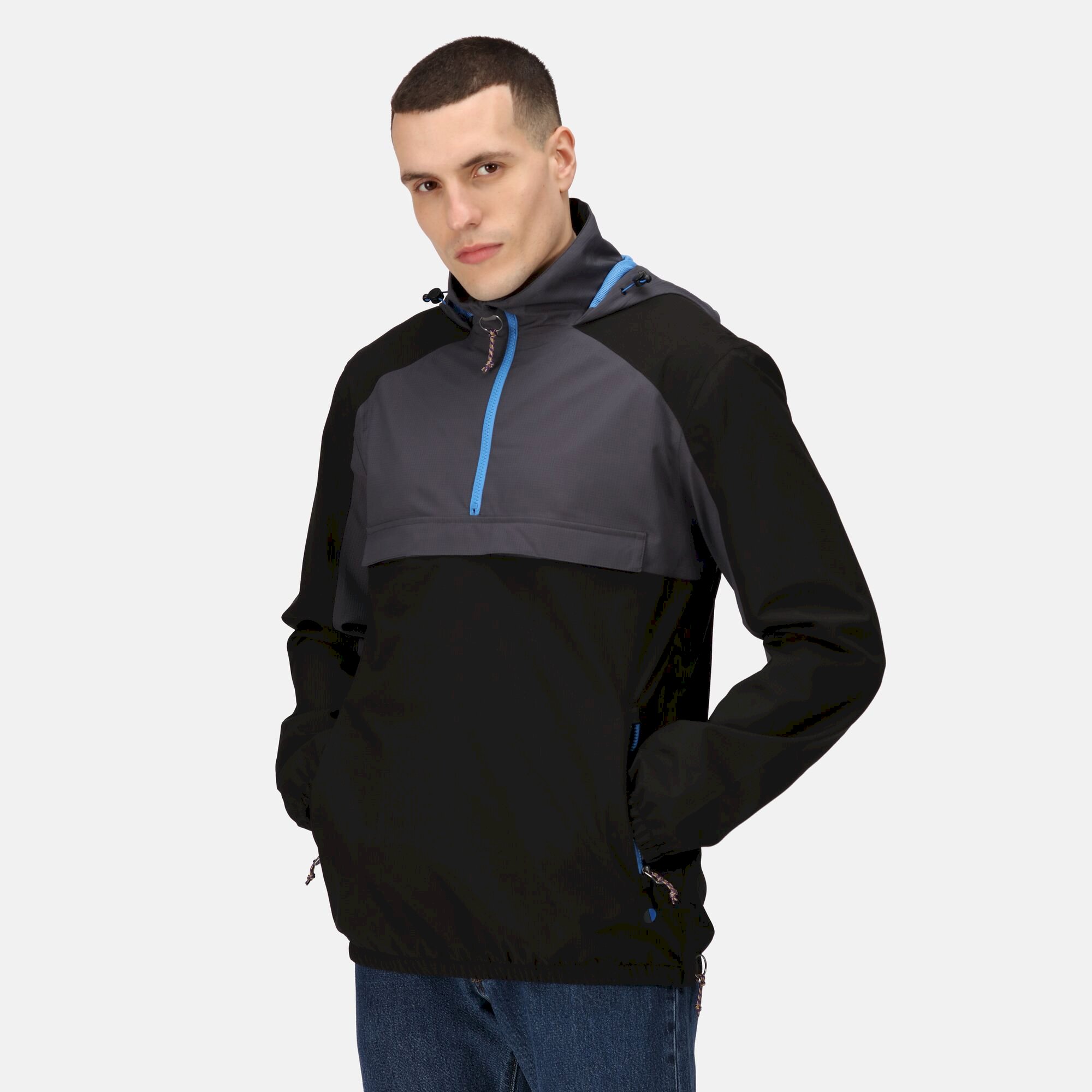 Men's Vintage Overhead Anorak | Navy Spruce