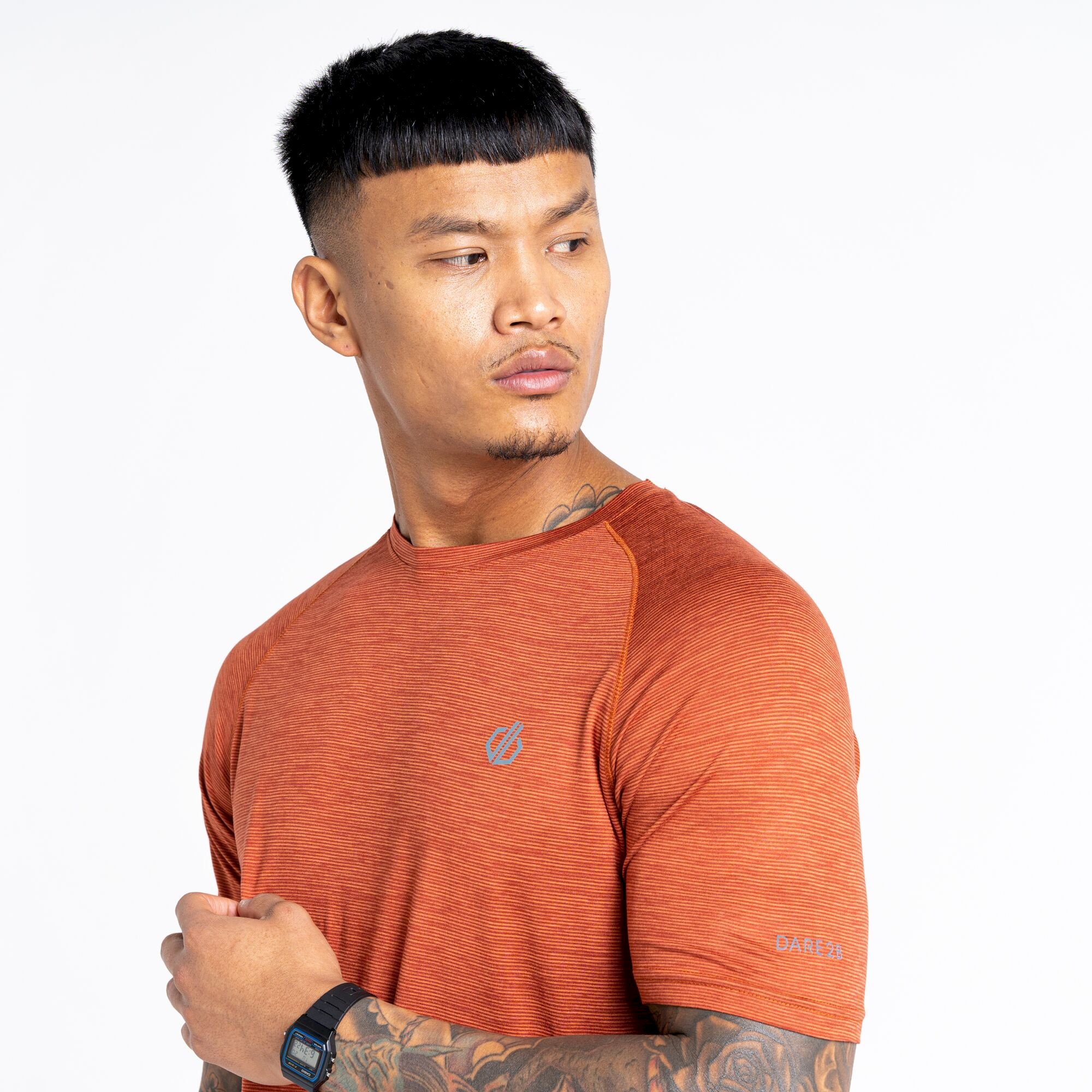 Dare 2b - Men's Persist T-Shirt | Burnt Brick Marl