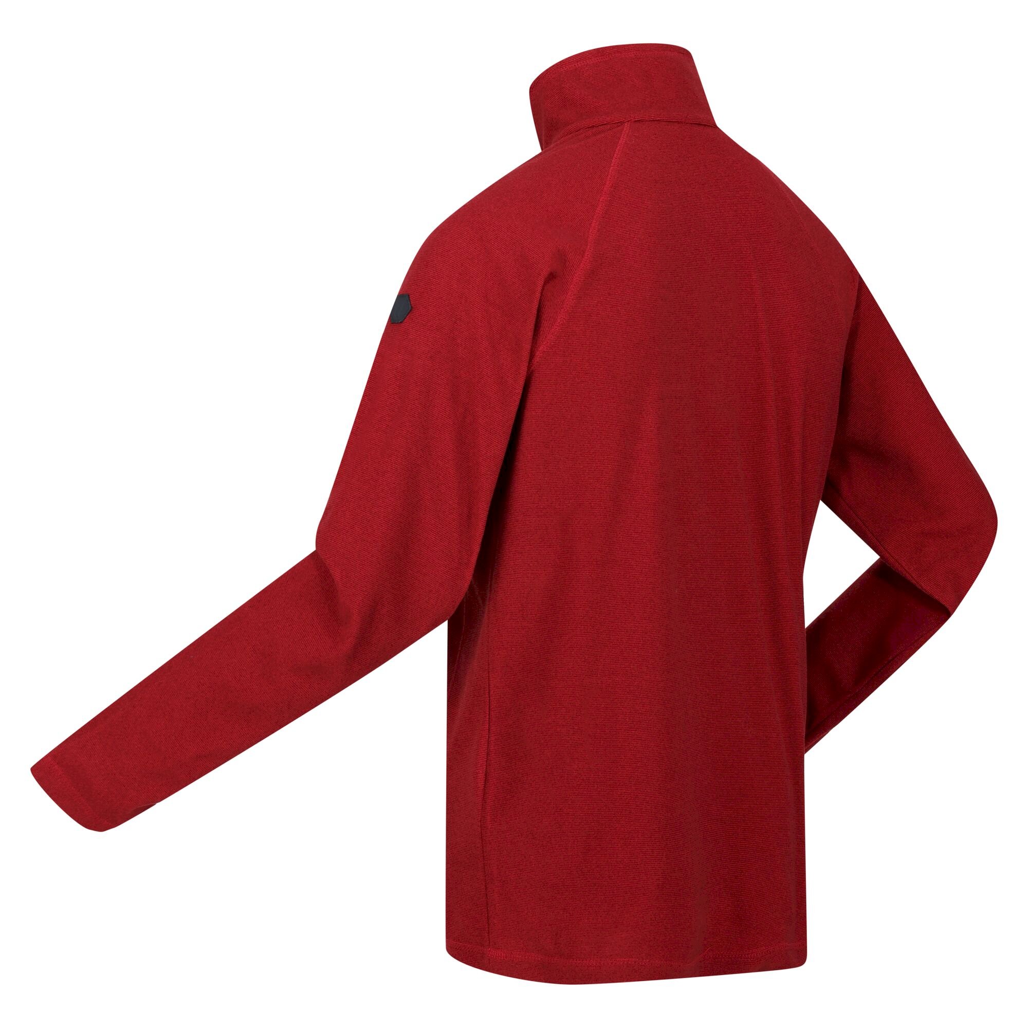 Men's Montes Lightweight Half Zip Fleece | Dark Red Cabern