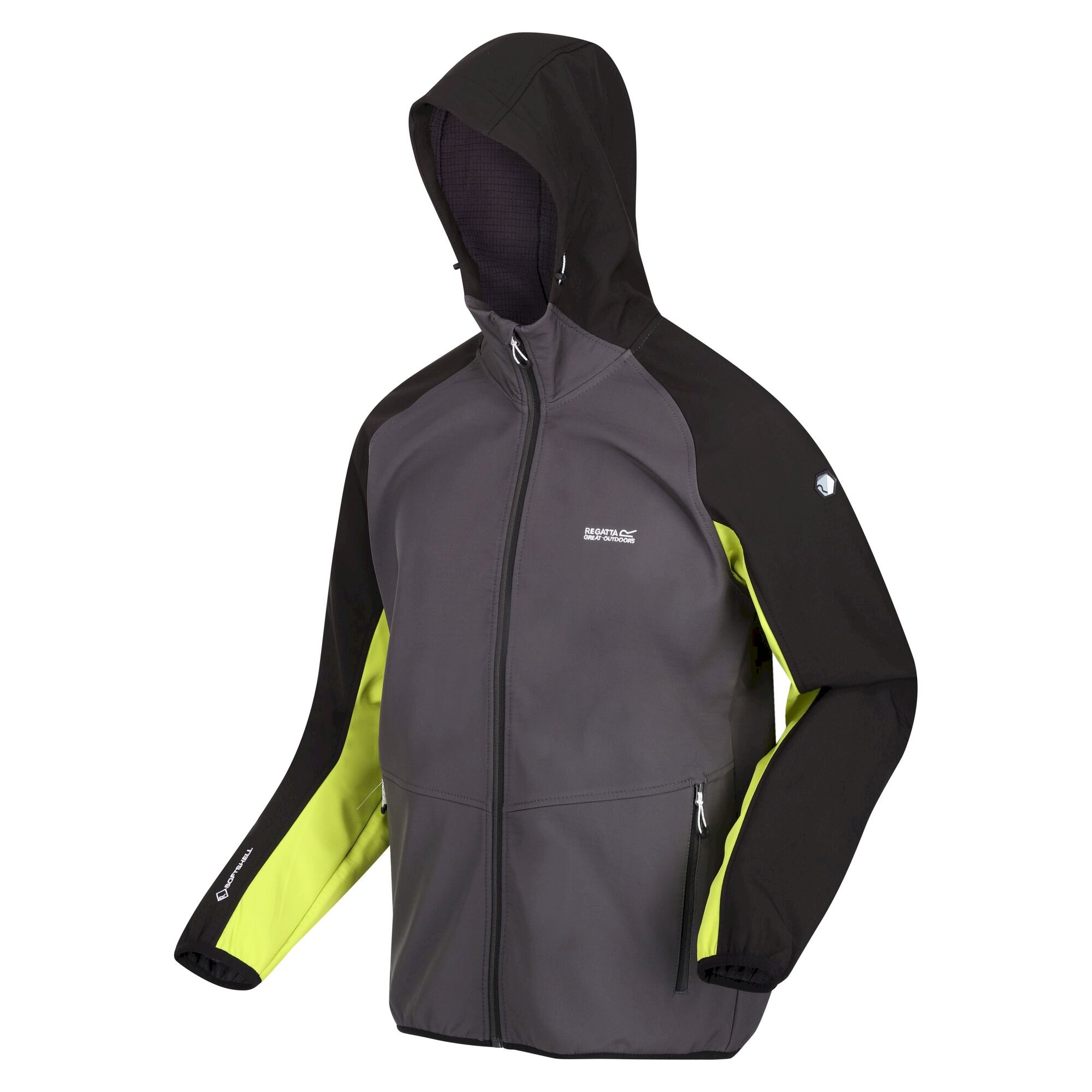 Men's Arec III Softshell Jacket | Dark Grey Black
